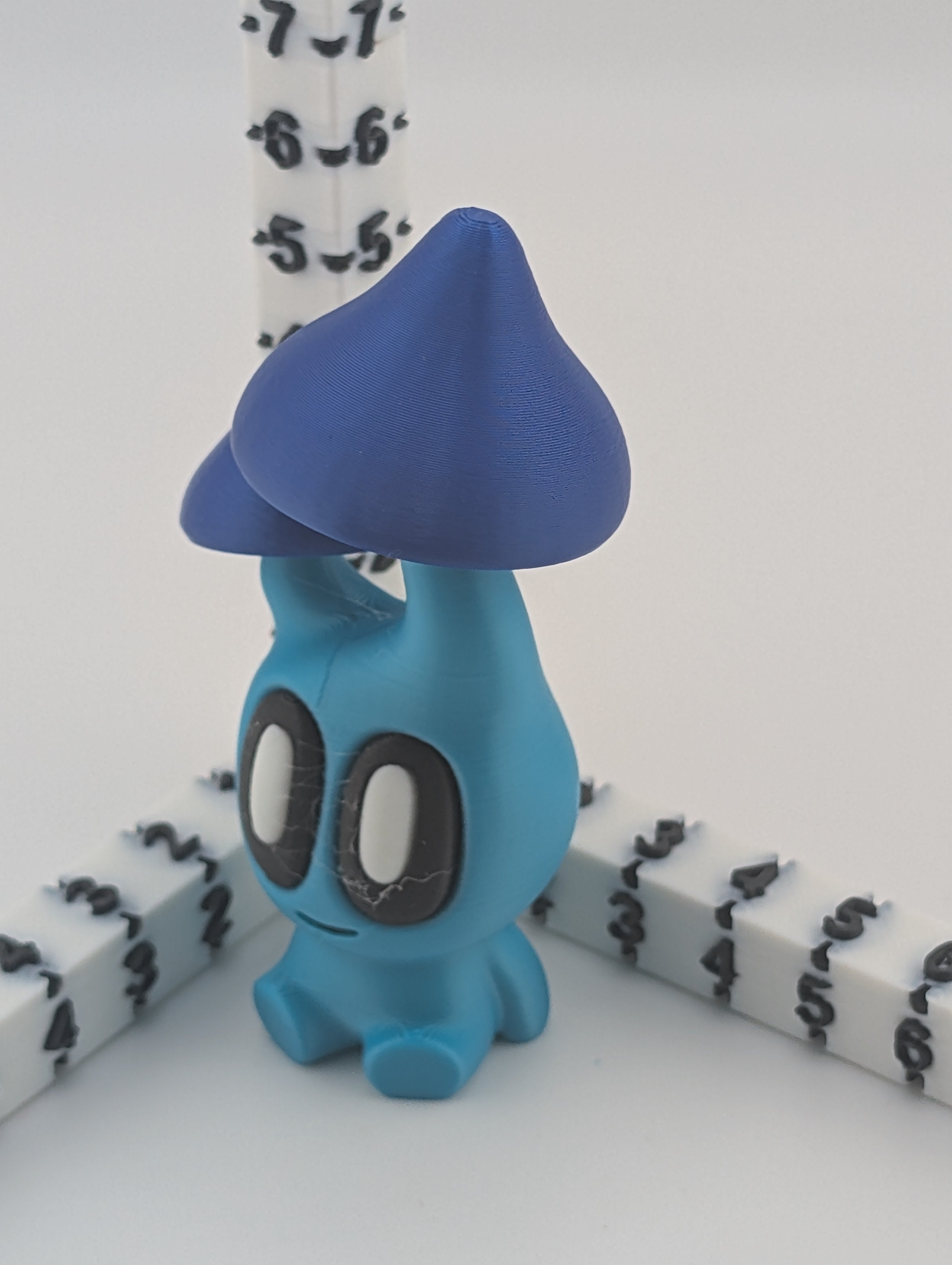 Mushroom Buddy Set with log and stumps - 2 Glow in the Dark