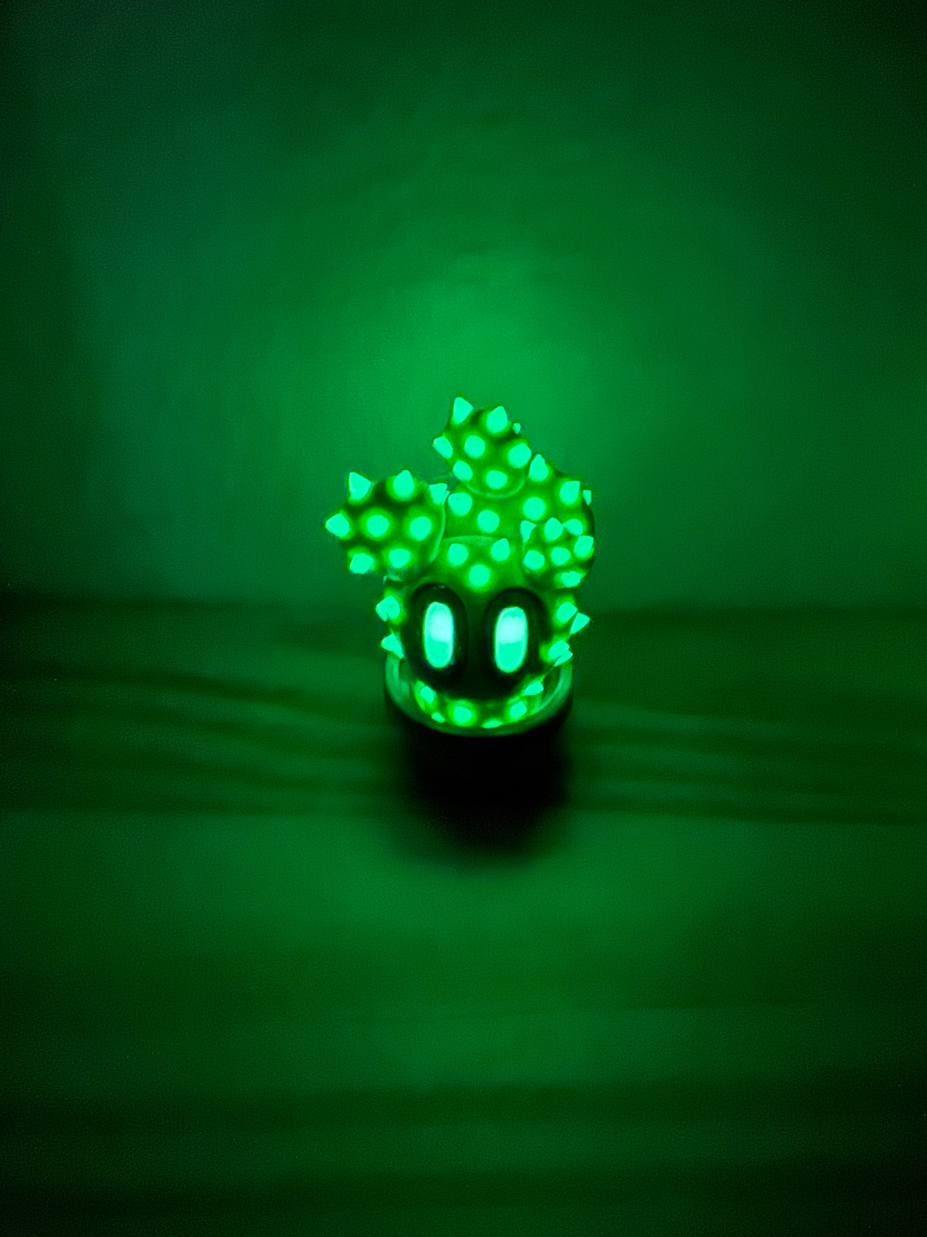 3" Glowing Prickly Cactus | Bloblab Plant Series Collectible