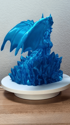 Ice and Light Dragon – Table Lamp