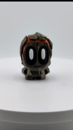 Bloblab Prehistoric Series – Lava Rock Pet (Silk Bronze PLA)