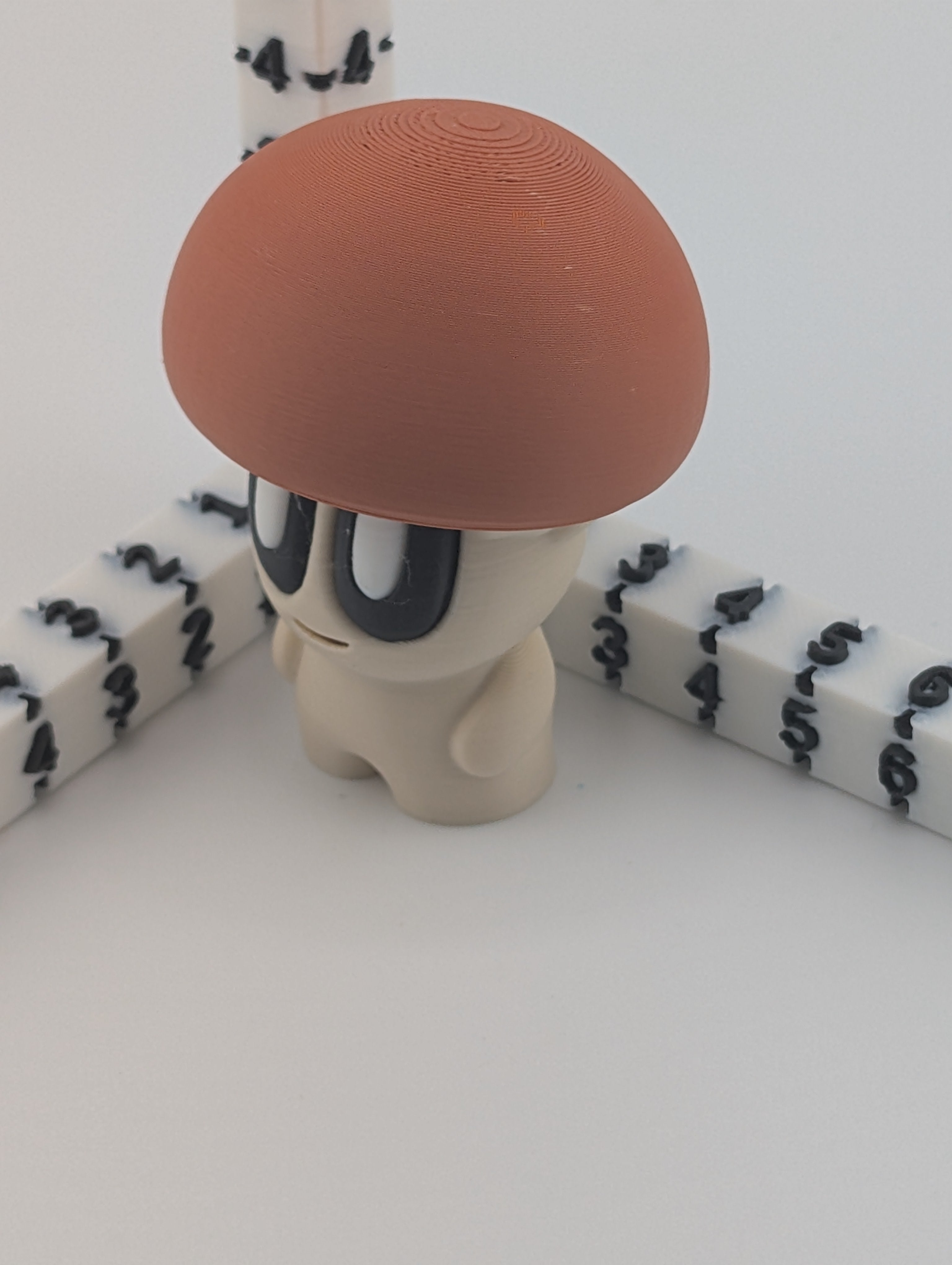 Mushroom Buddy Set with log and stumps - 2 Glow in the Dark