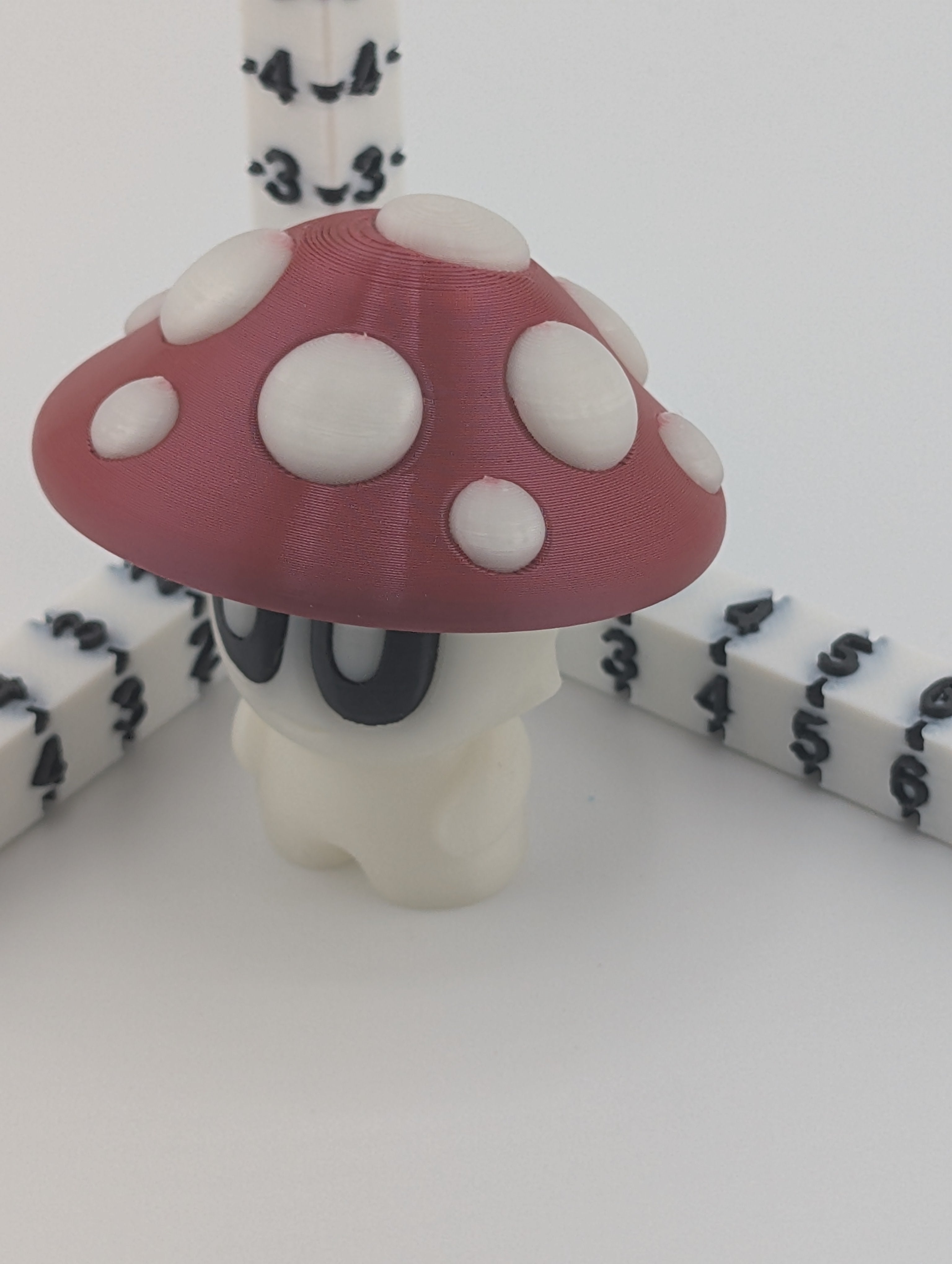 Mushroom Buddy Set with log and stumps - 2 Glow in the Dark