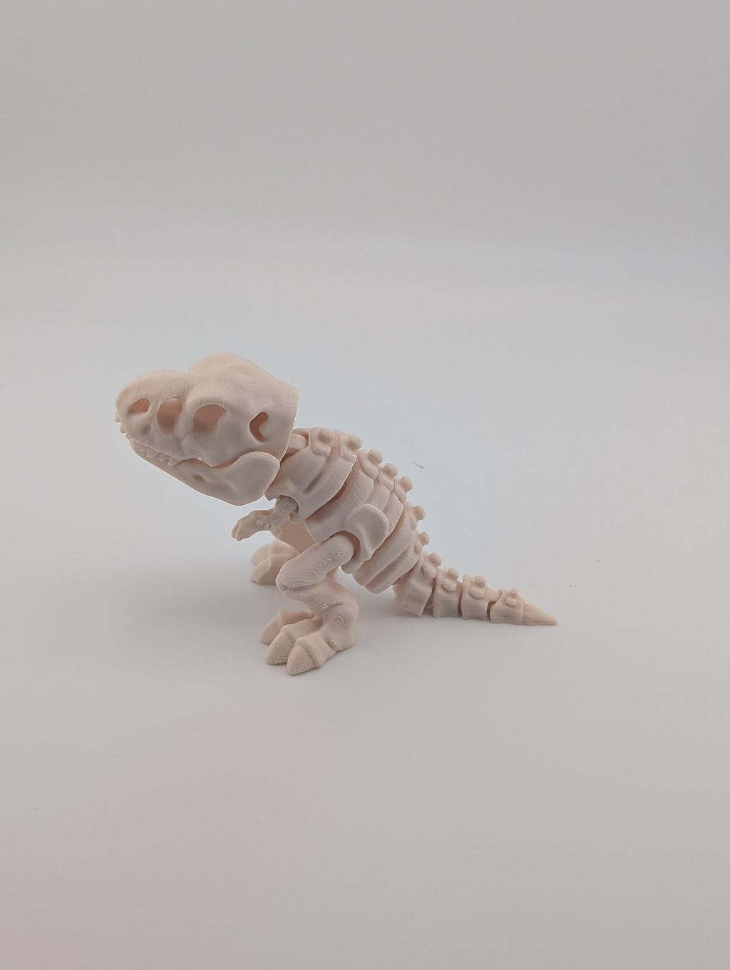 Flexi Skeleton T-Rex – 3D Printed PLA Toy