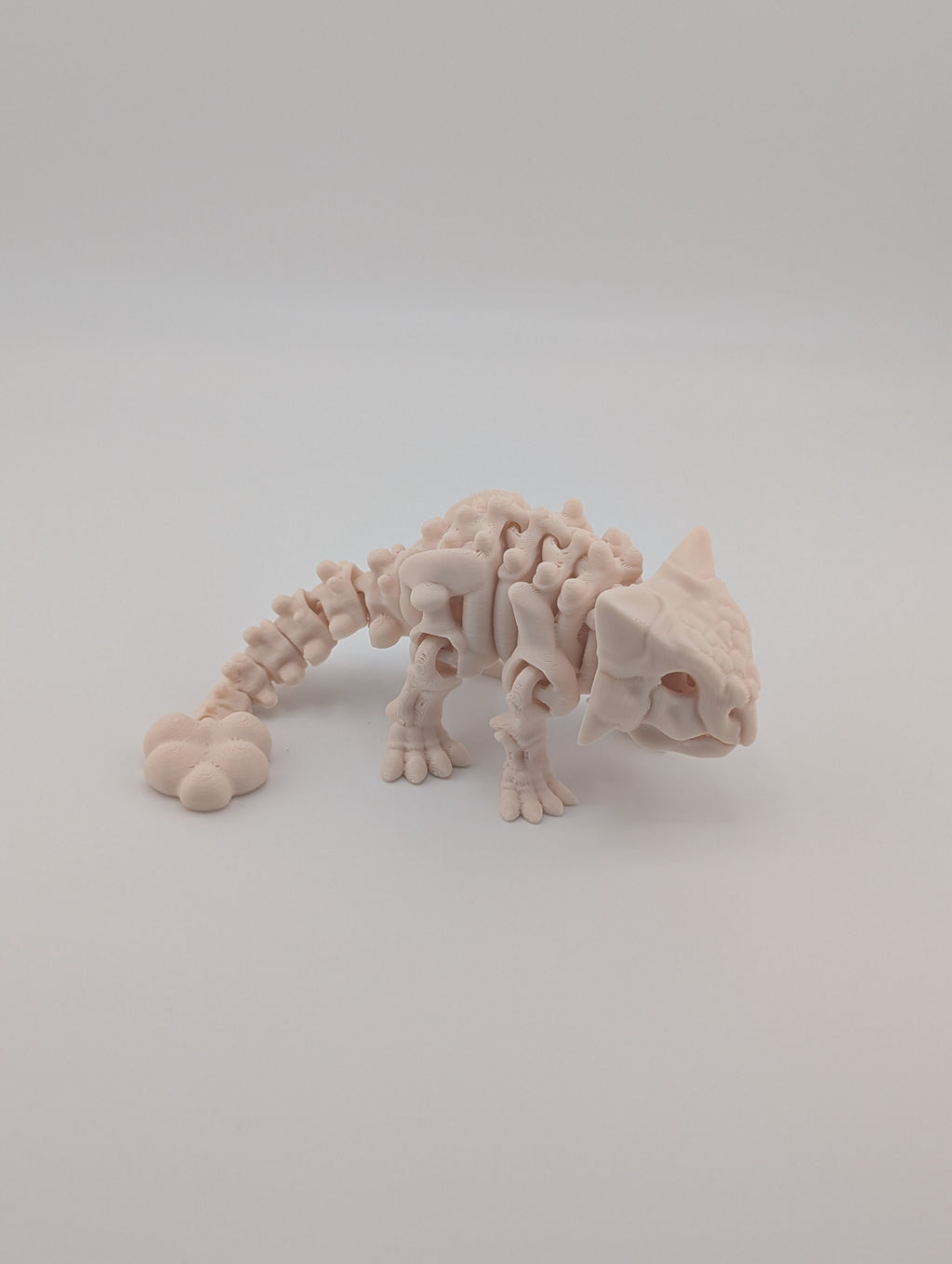 Flexi Skeleton Ankylosaurus – 3D Printed PLA Toy