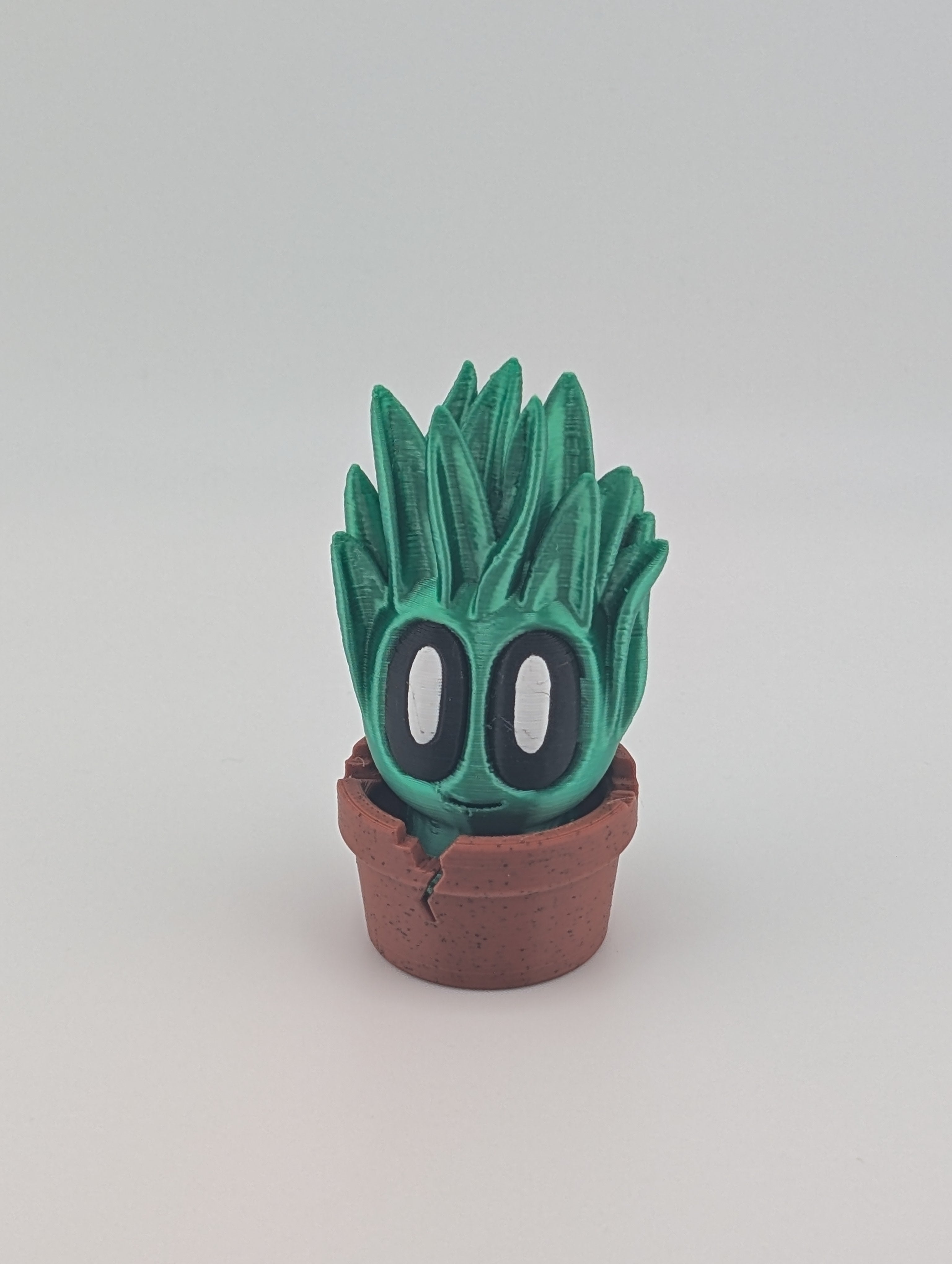 Plant Figurine Set – 3D Printed Decor & Display Stand