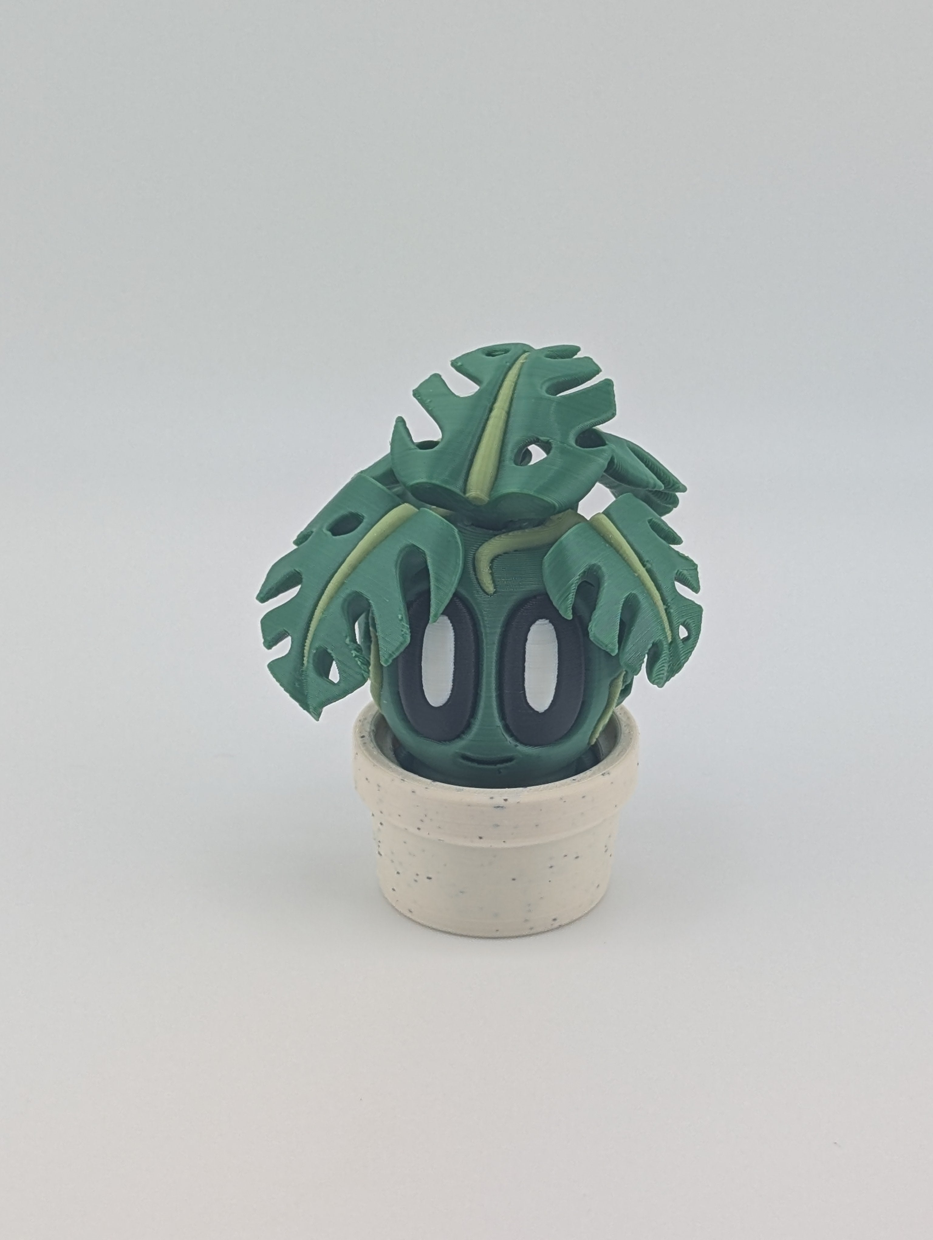 Plant Figurine Set – 3D Printed Decor & Display Stand
