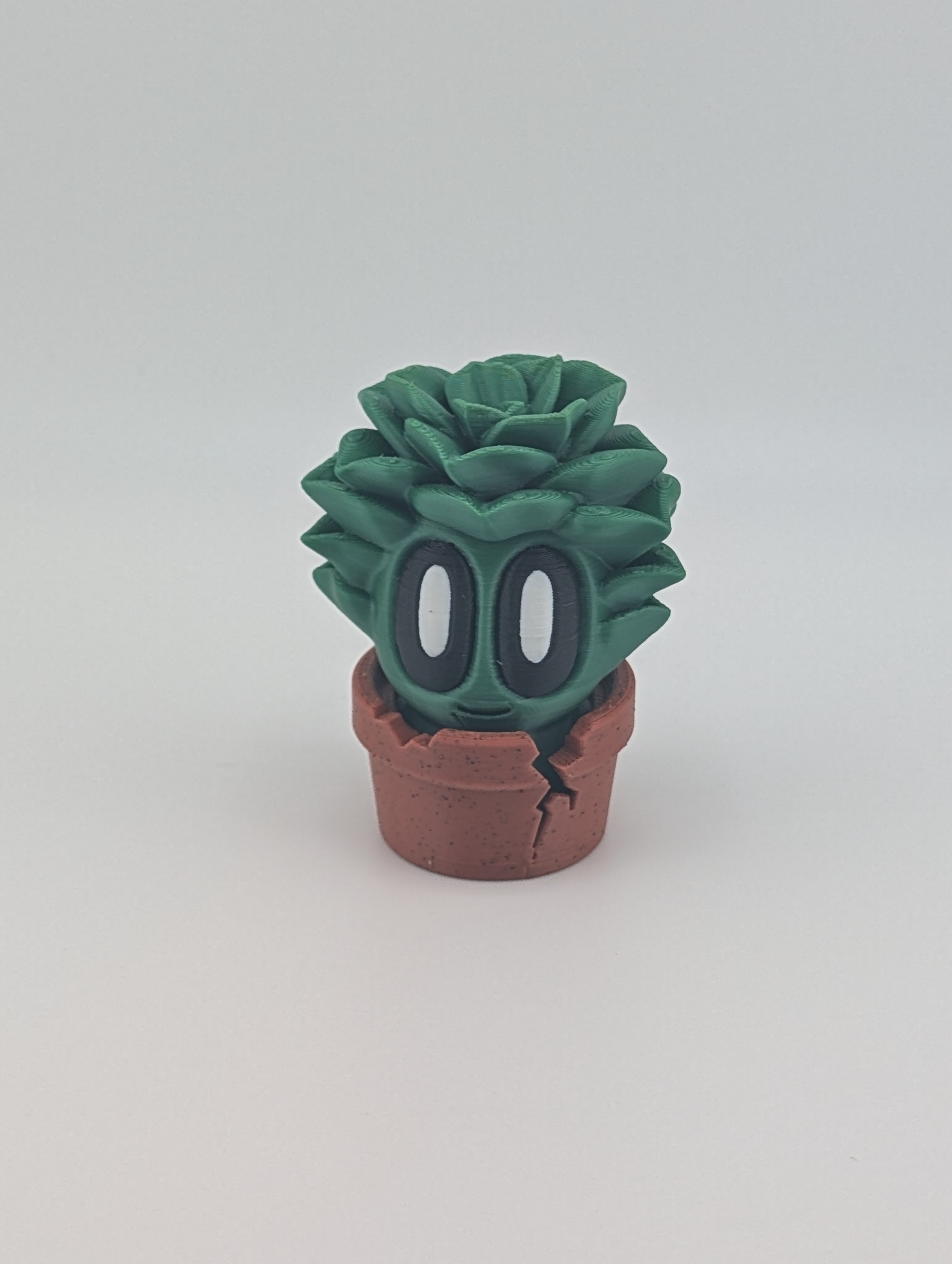 Plant Figurine Set – 3D Printed Decor & Display Stand