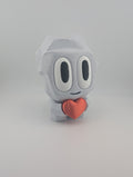 Heartfelt Pet Rock Figurine – 6.25" Tall (Marble PLA)