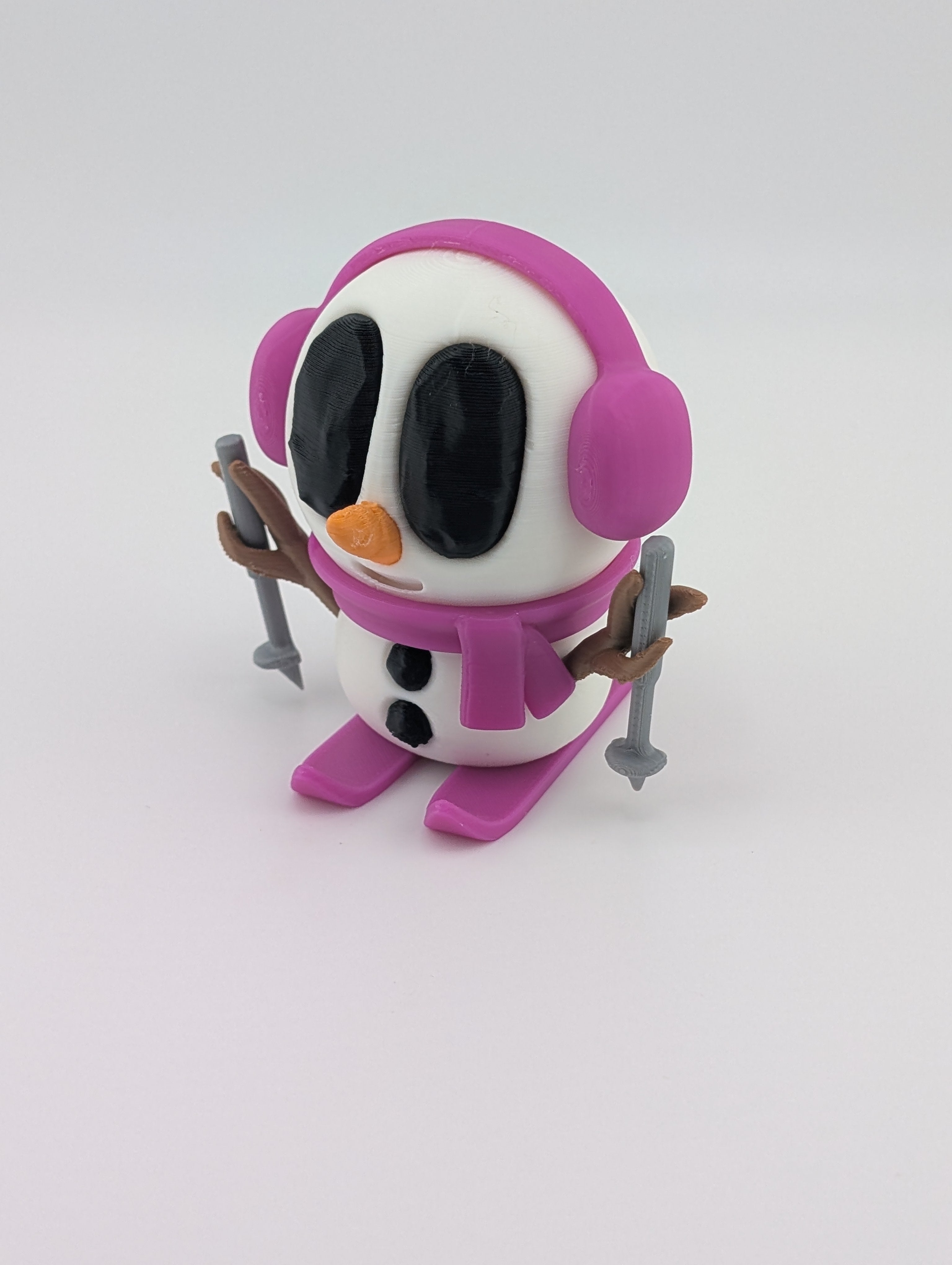 Snowblob on Skis – Winter Decor (3.25" Tall)