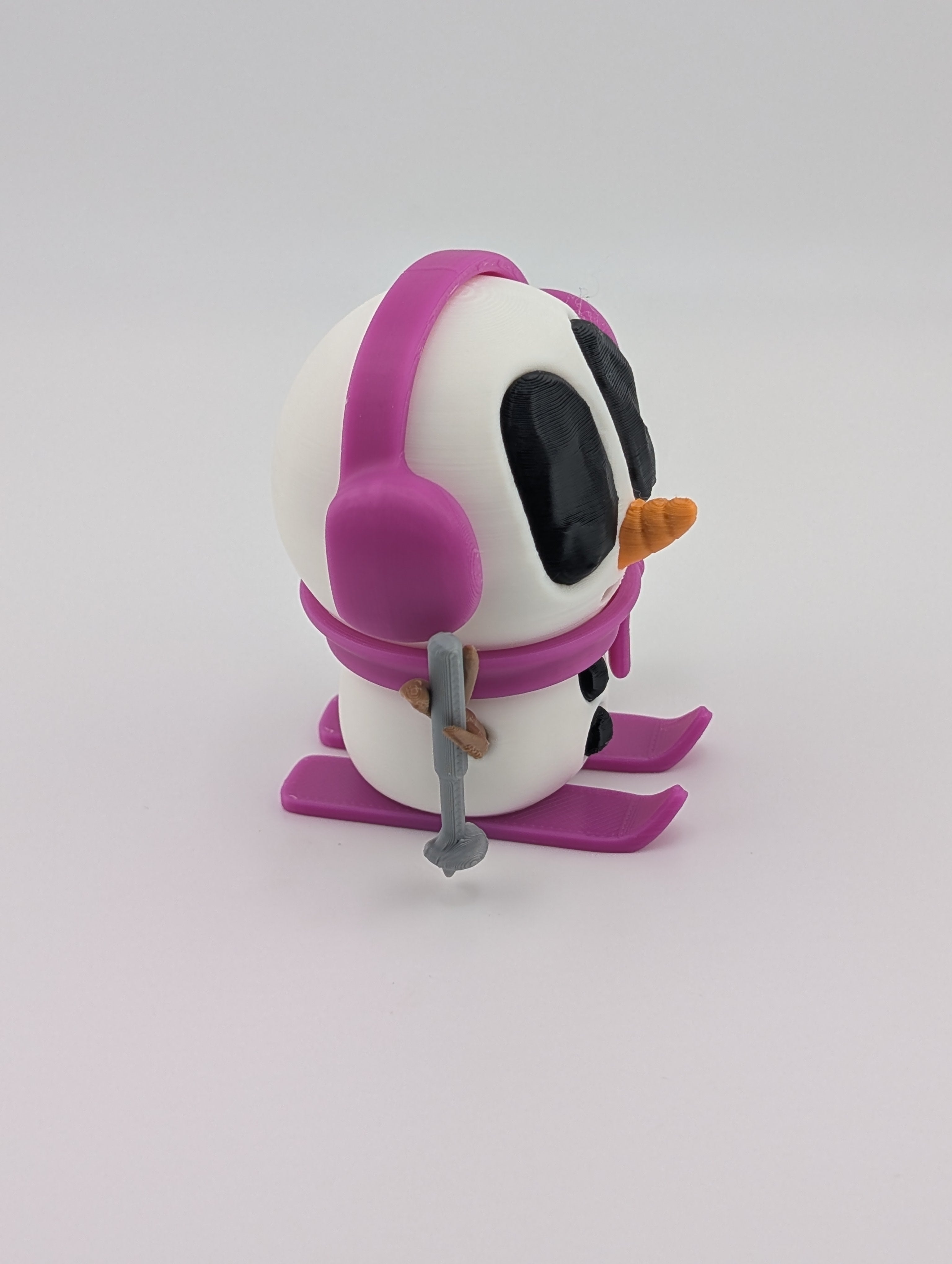 Snowblob on Skis – Winter Decor (3.25" Tall)