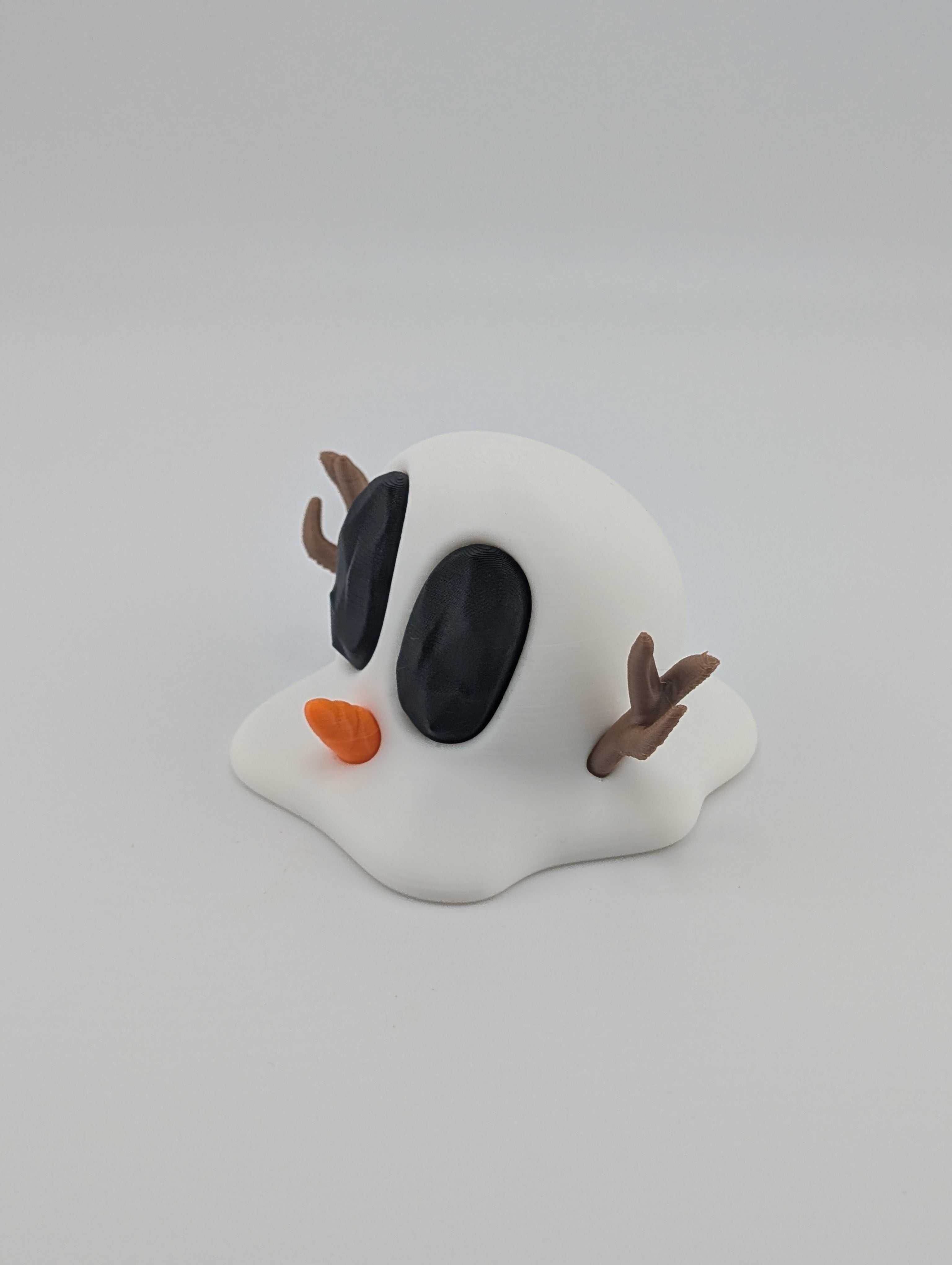 Melting Snowblob – Winter Decor (2" Tall)