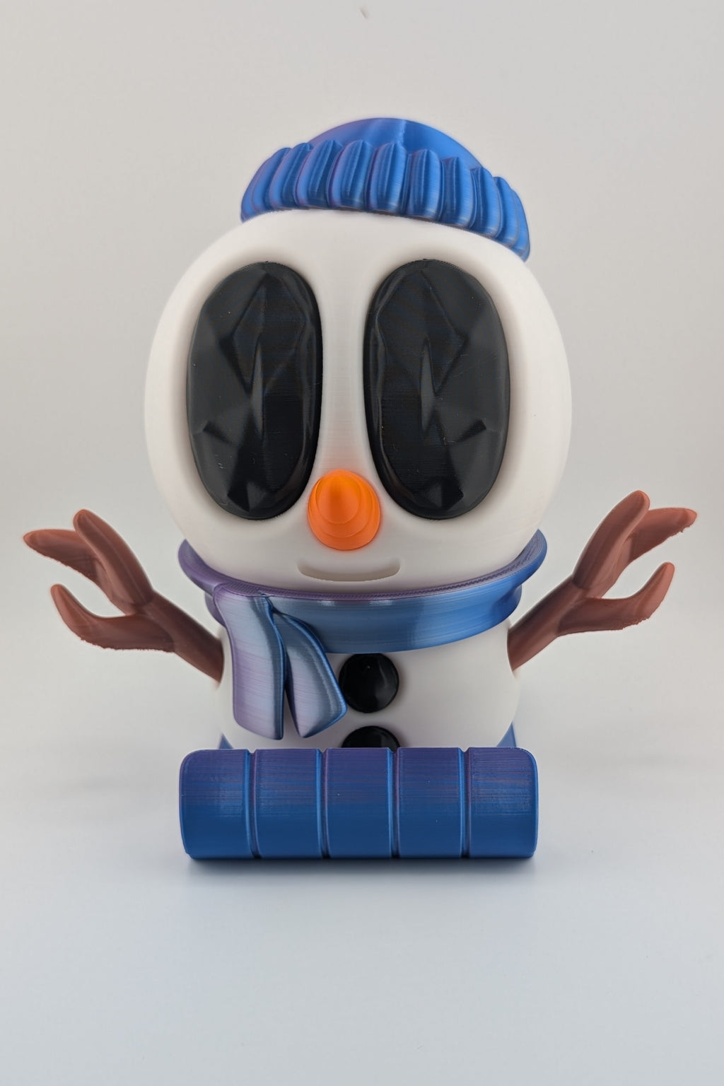 Snowblob on a Sled – Oversized Winter Decor (7.5" Tall)