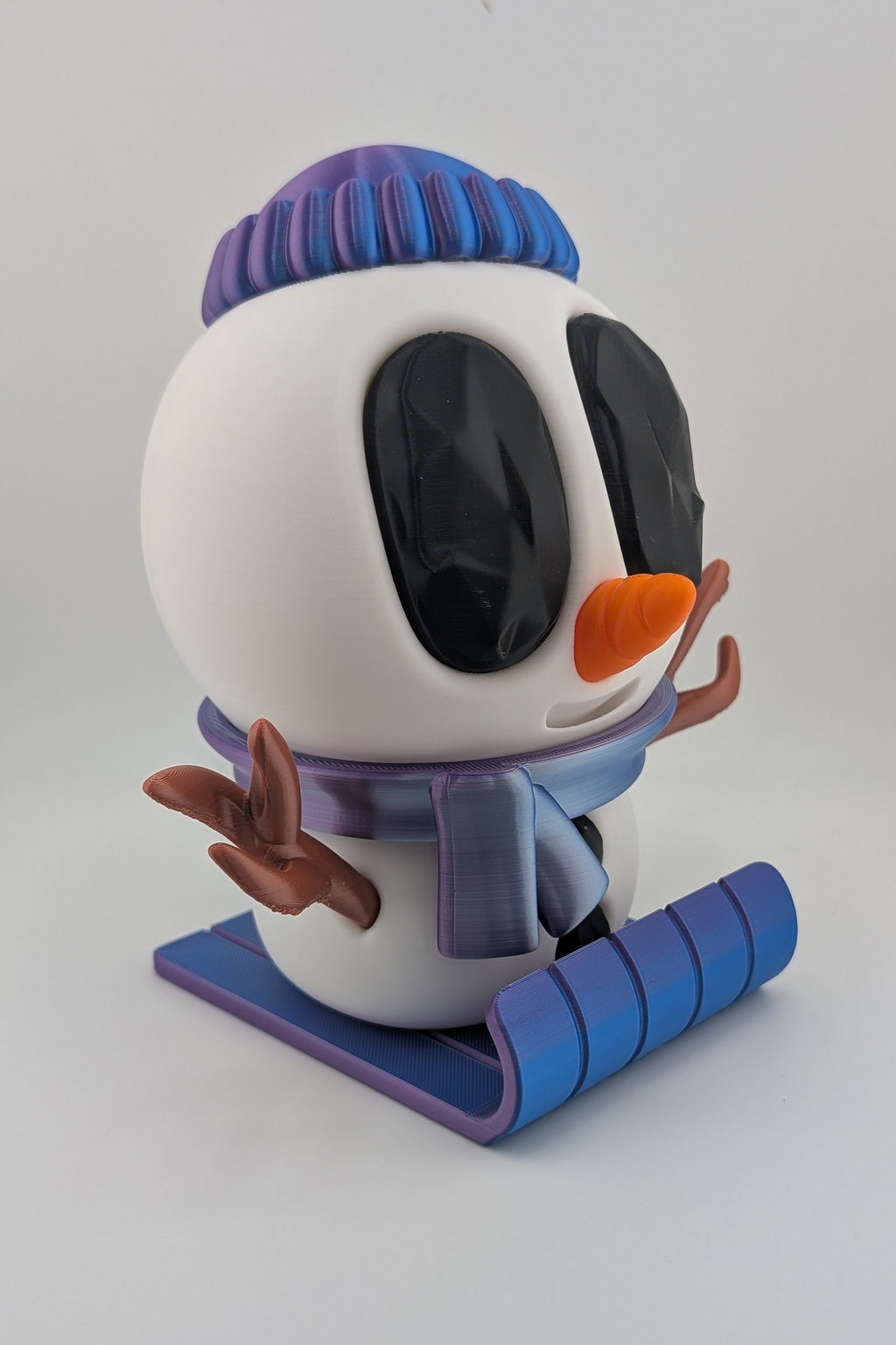 Snowblob on a Sled – Oversized Winter Decor (7.5" Tall)