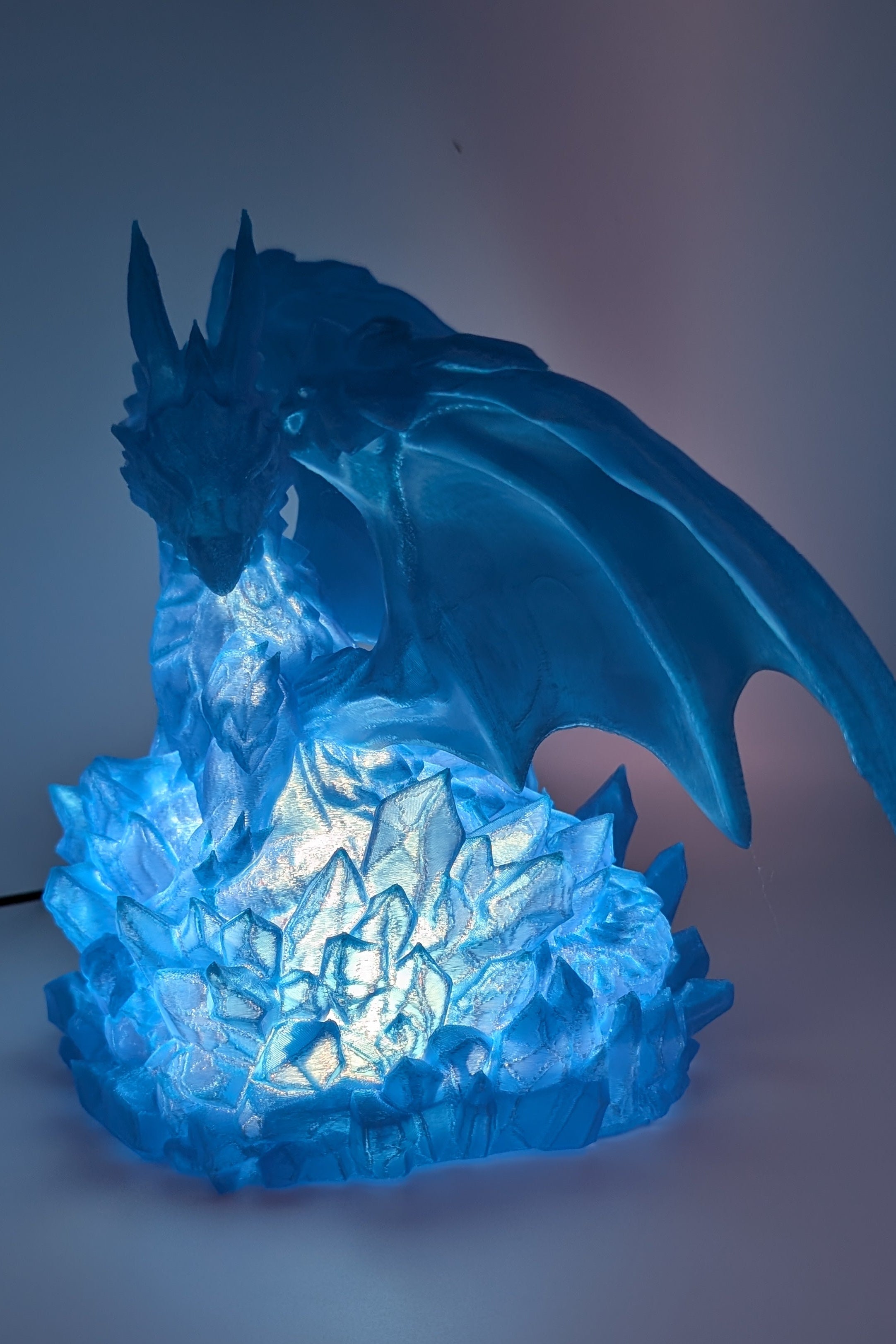 Ice and Light Dragon – Table Lamp