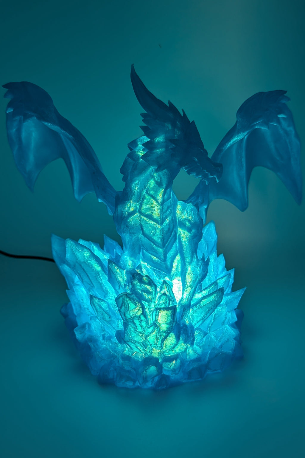 Ice and Light Dragon – Table Lamp