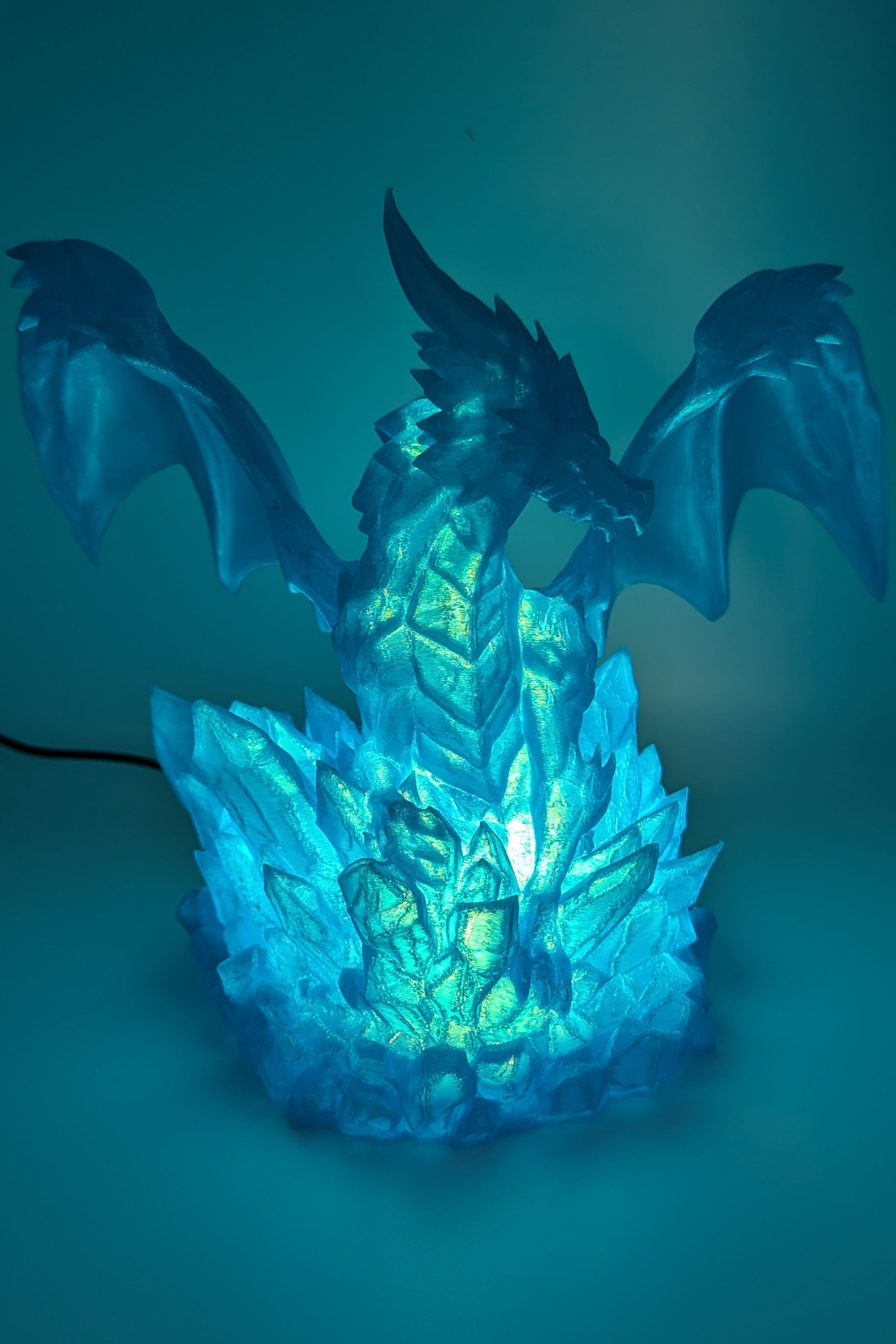 Ice and Light Dragon – Table Lamp