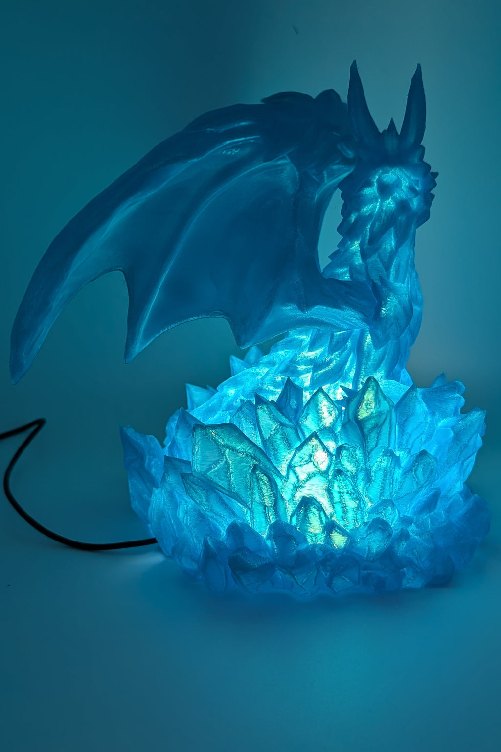 Ice and Light Dragon – Table Lamp