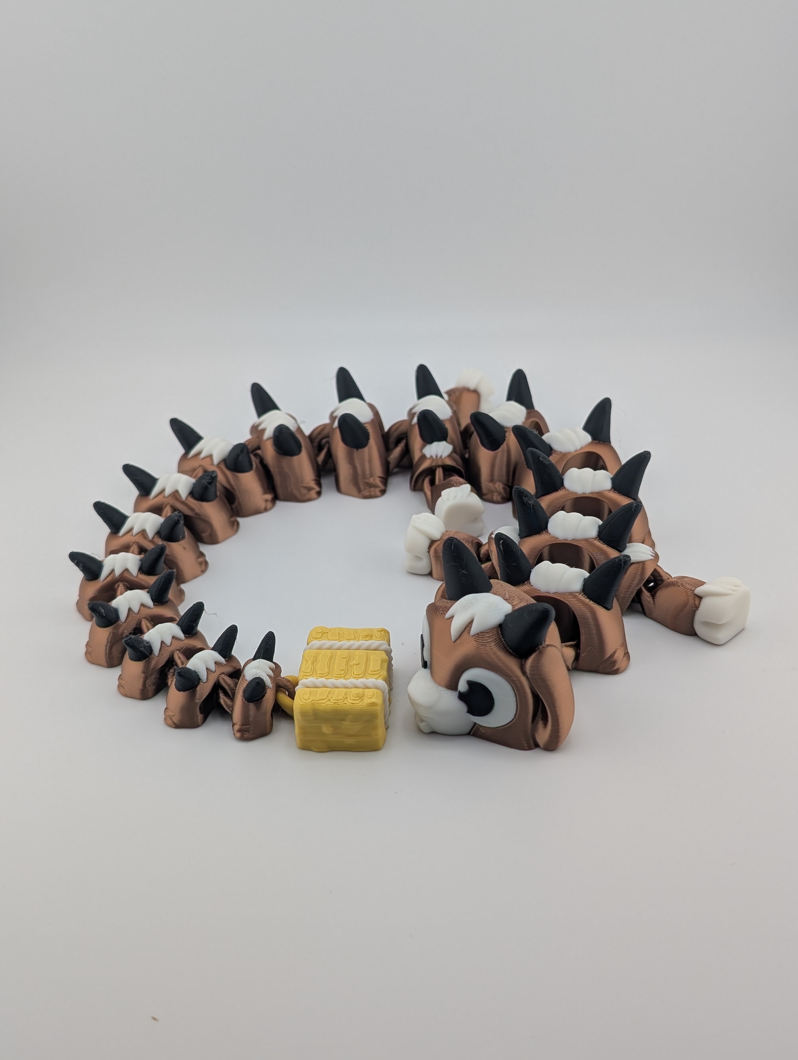 Articulated Goat-Dragon – 17" PLA Fantasy Flexi Figure