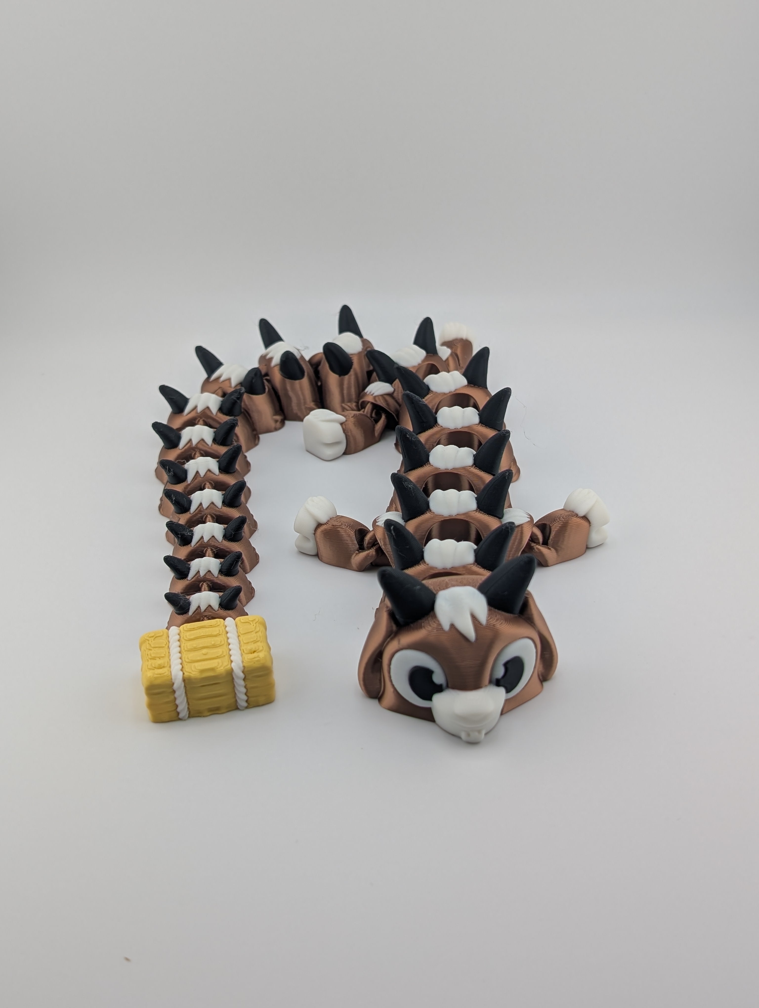 Articulated Goat-Dragon – 17" PLA Fantasy Flexi Figure