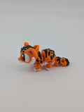 Mini Flexi Tiger Keychain  Fidget Toy for All Ages