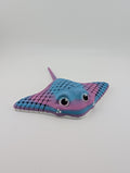 Flexi Manta Ray Fidget Toy Articulated Sea Creature Made from PLA Plastic