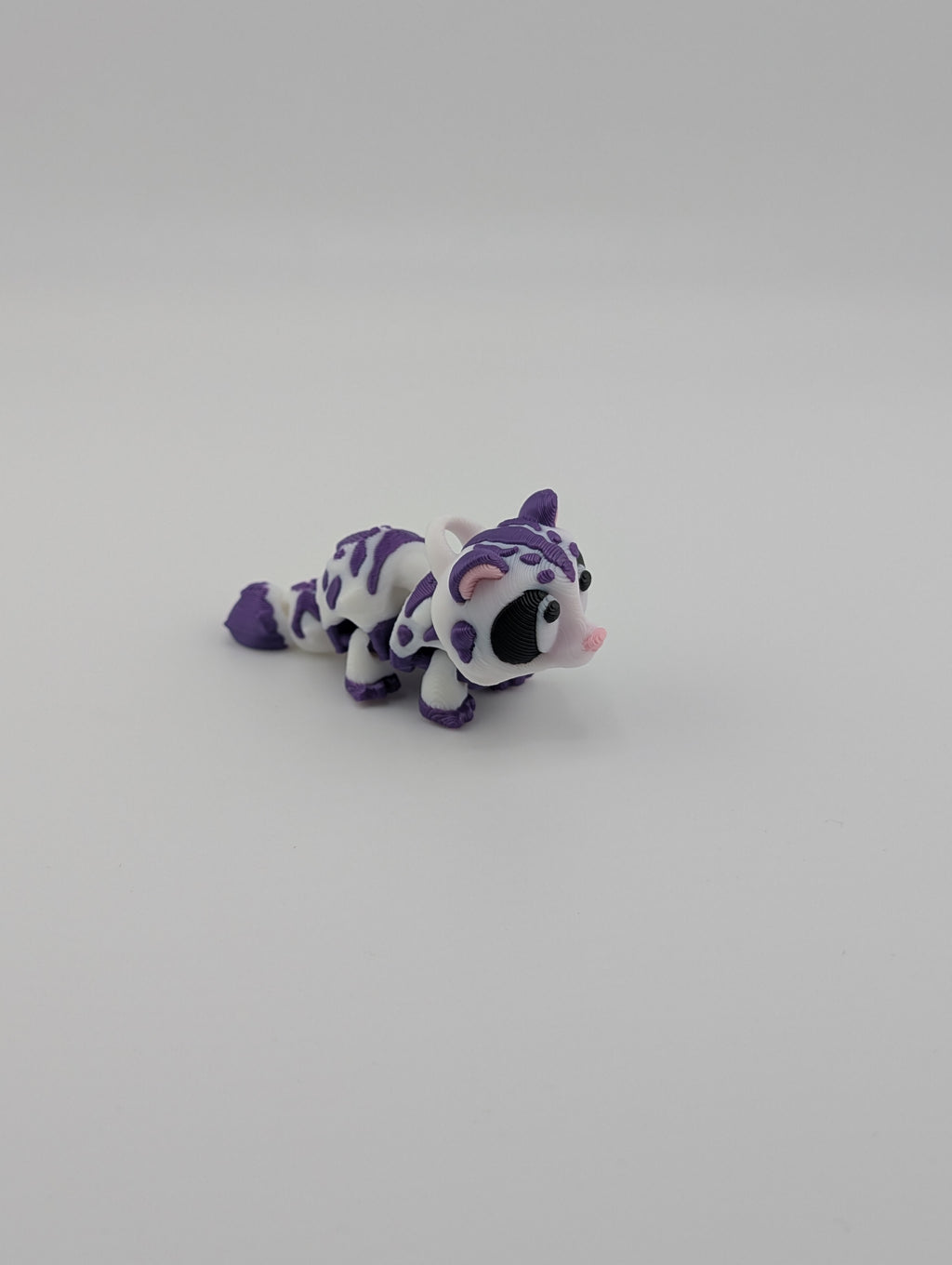 Mini Flexi Tiger Keychain  Fidget Toy for All Ages