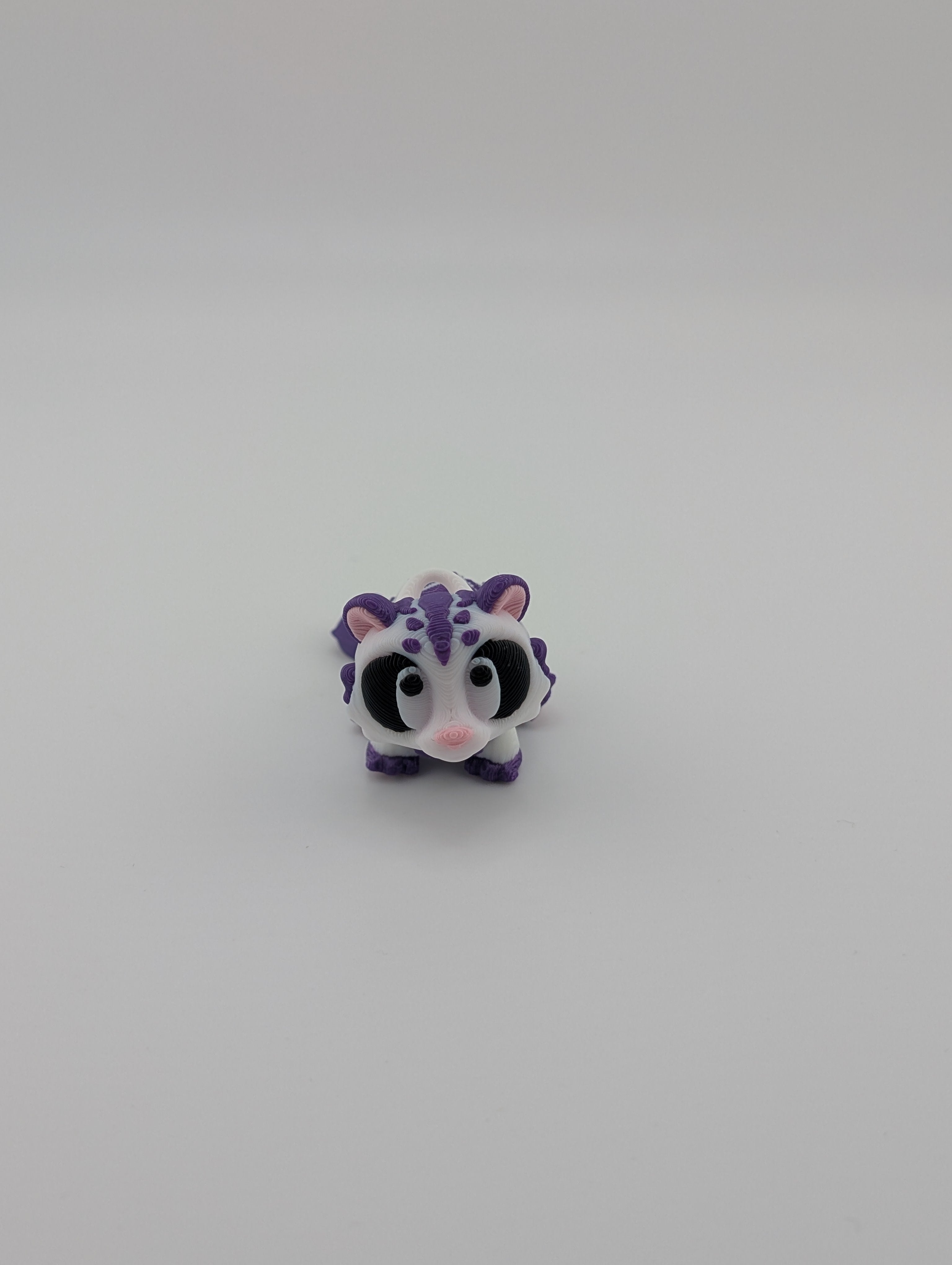 Mini Flexi Tiger Keychain  Fidget Toy for All Ages