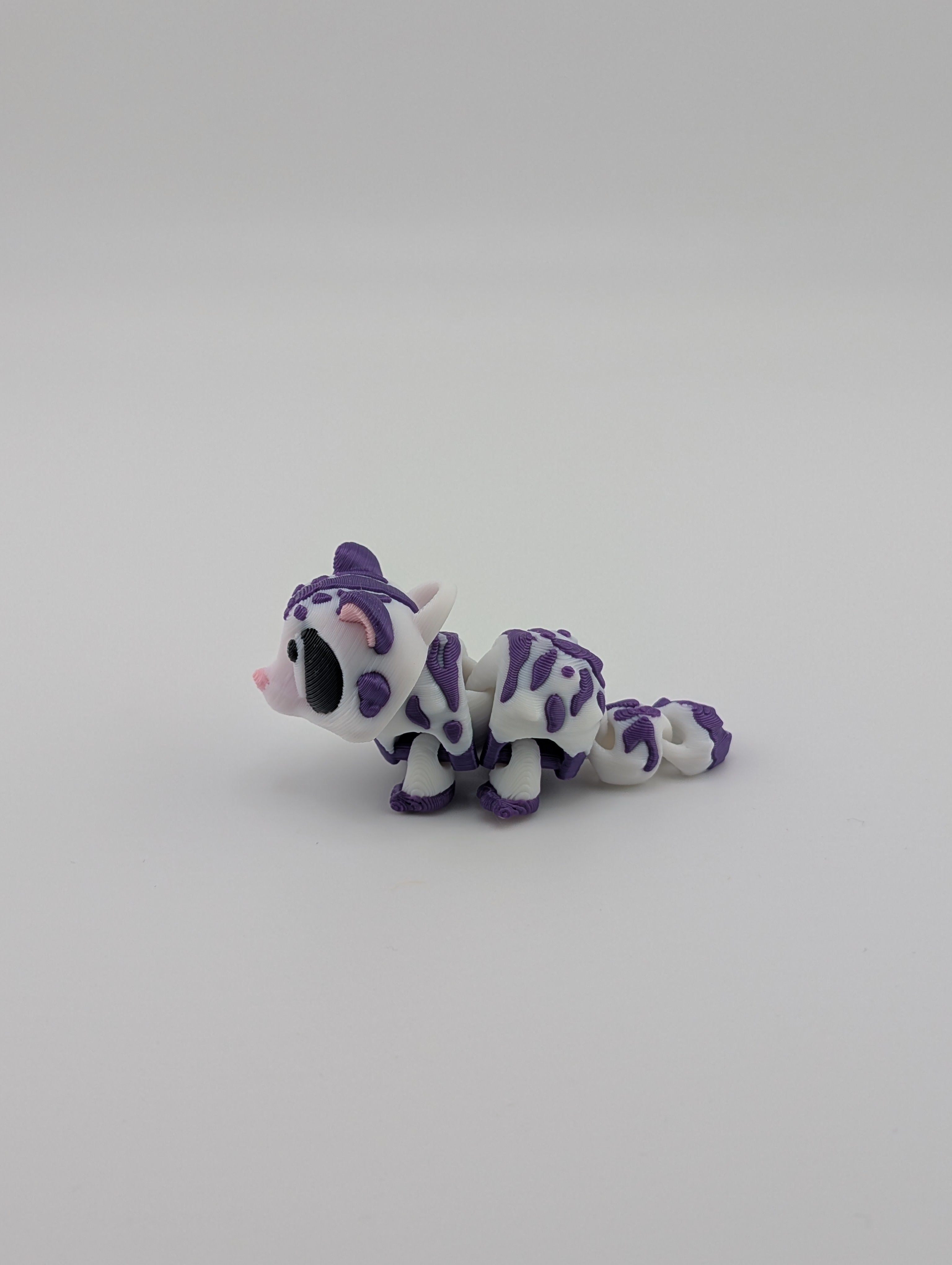 Mini Flexi Tiger Keychain  Fidget Toy for All Ages