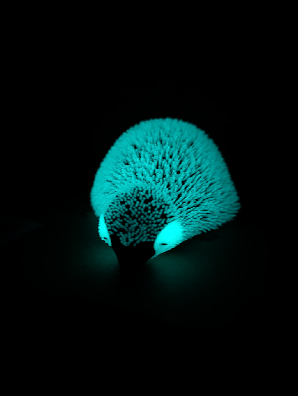 Lying Fluffy Little Penguin – UV Reactive Winter Decor