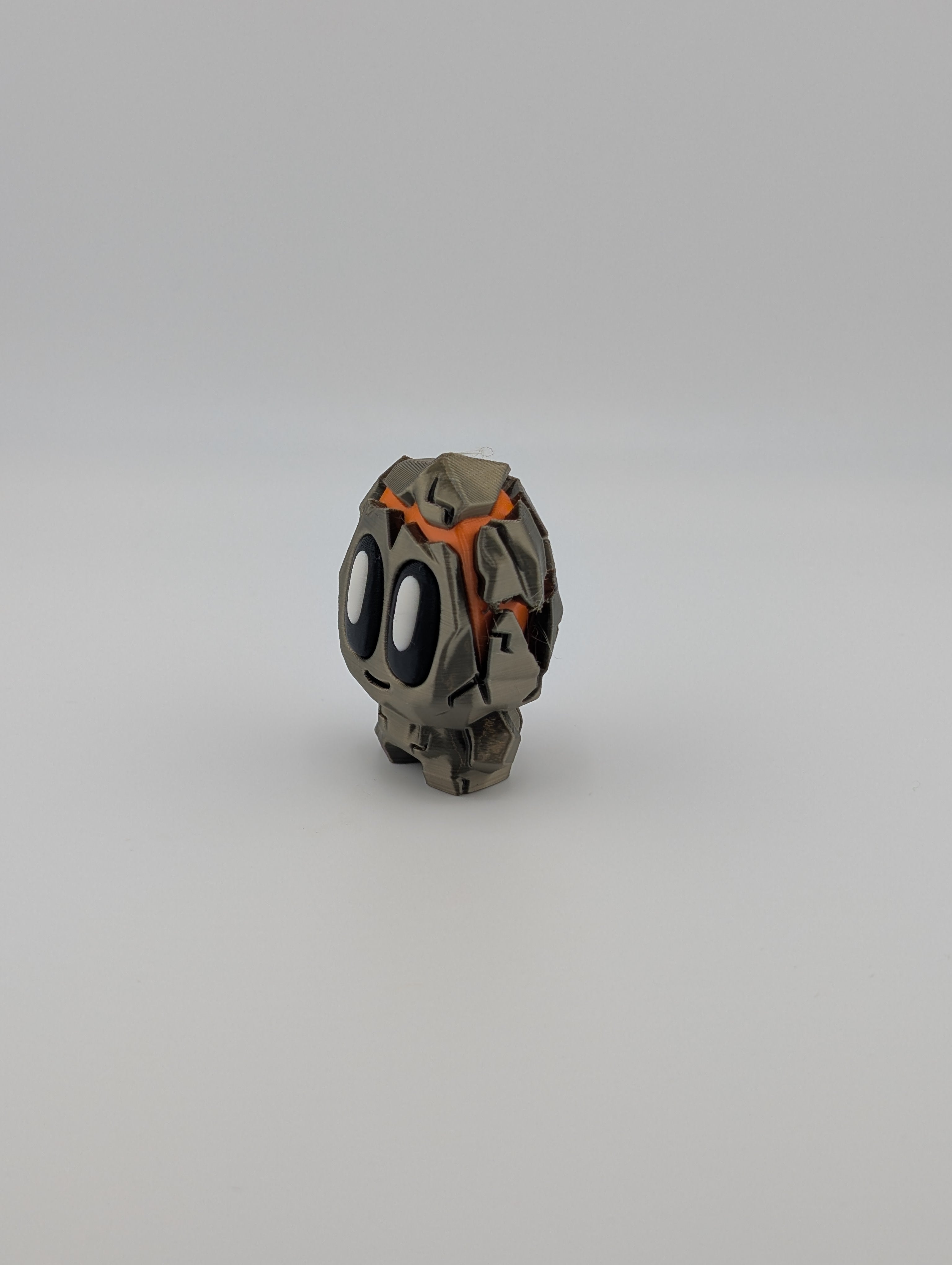 Bloblab Prehistoric Series – Lava Rock Pet (Silk Bronze PLA)