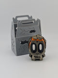 🪨🔥 2.2" Lava Rock Pet | Shimmering Bronze & Orange "Molten" Desk Companion 🌋📦