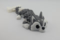 Mini Husky Dragon Fidget Toy – Articulated Flexi Pet for Kids & Adults