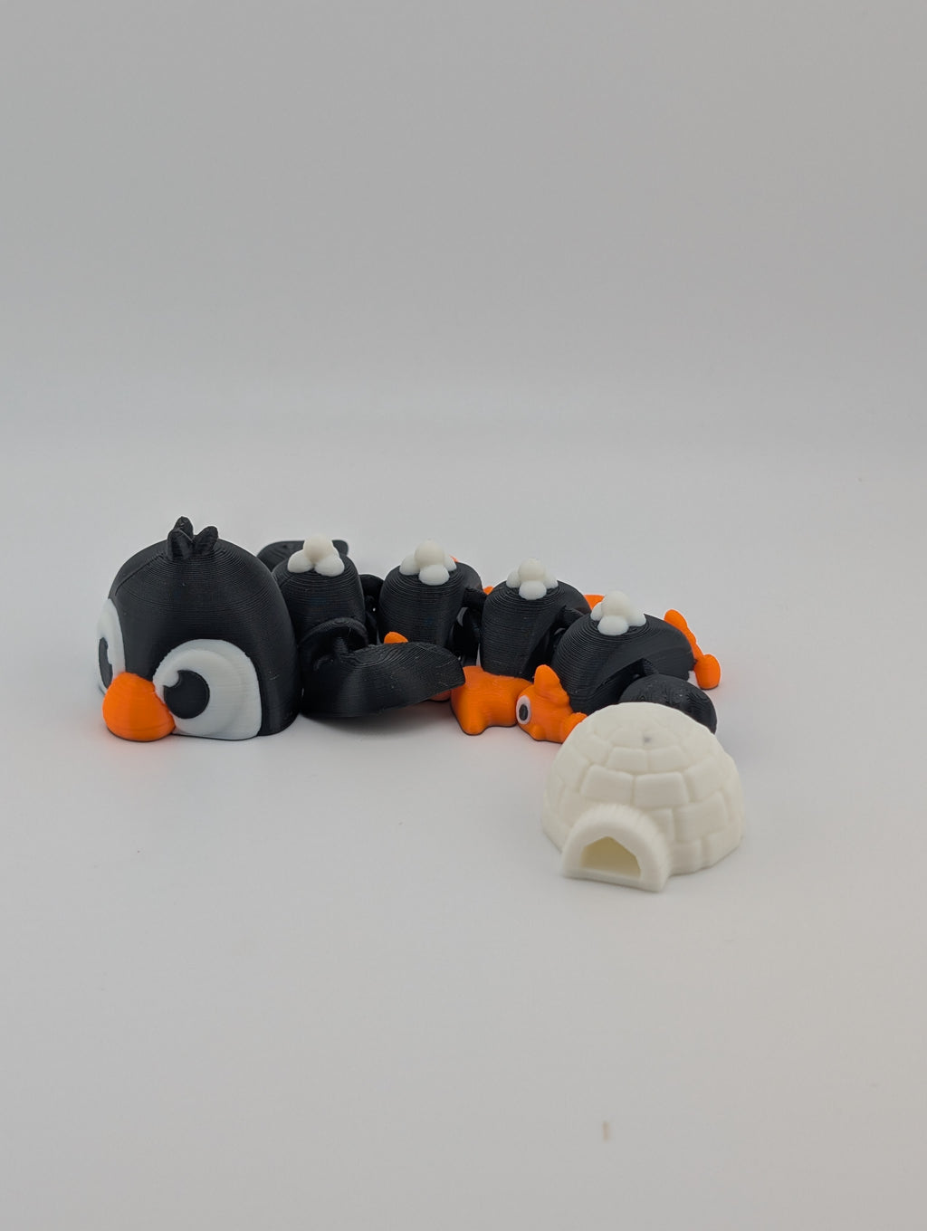 Penguin Flexi Mini Dragon – 6.5" Articulated 3D Printed Toy