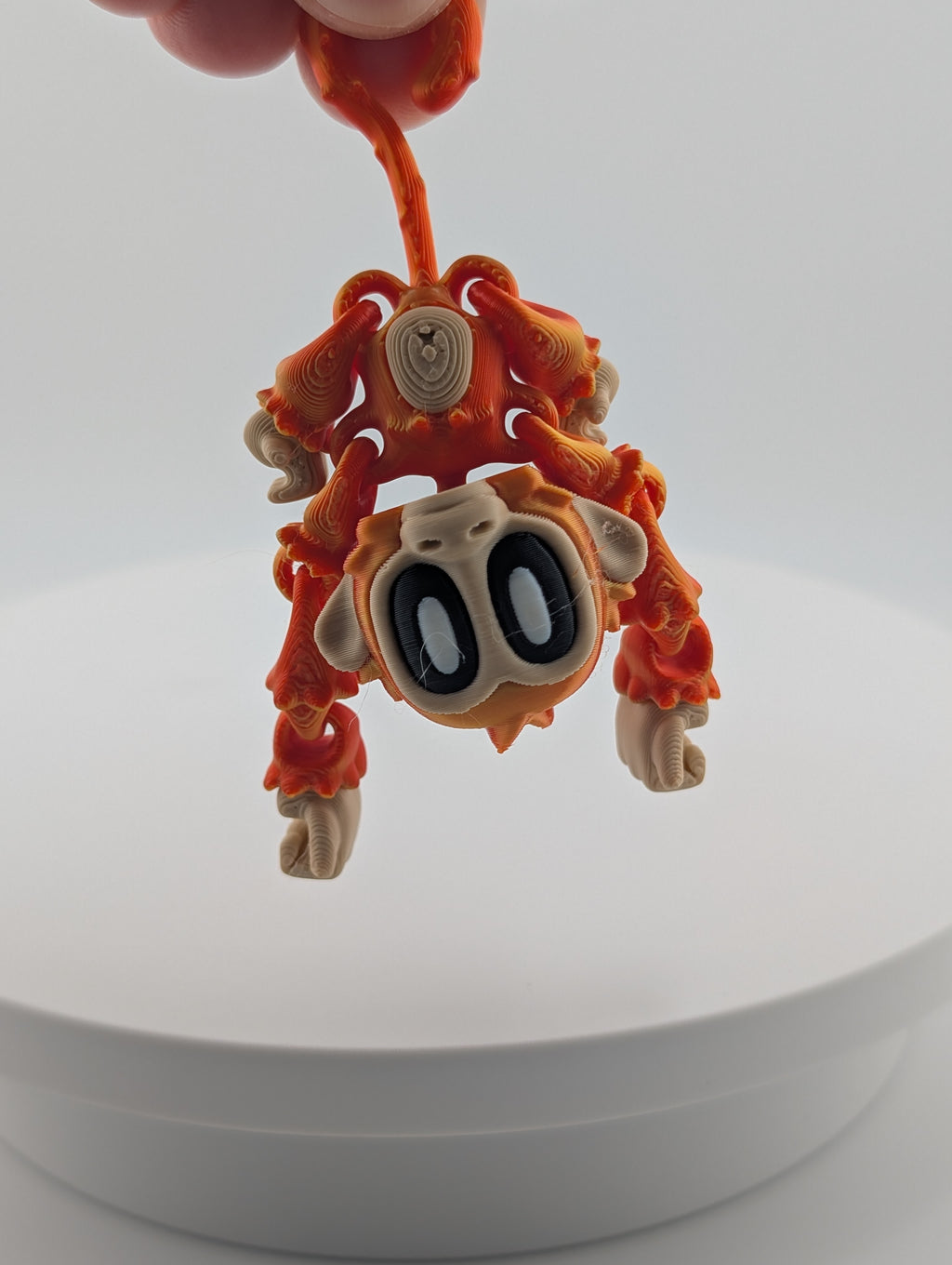 Articulated Monkey Toy – Hanging Fidget Keychain for Kids 3+