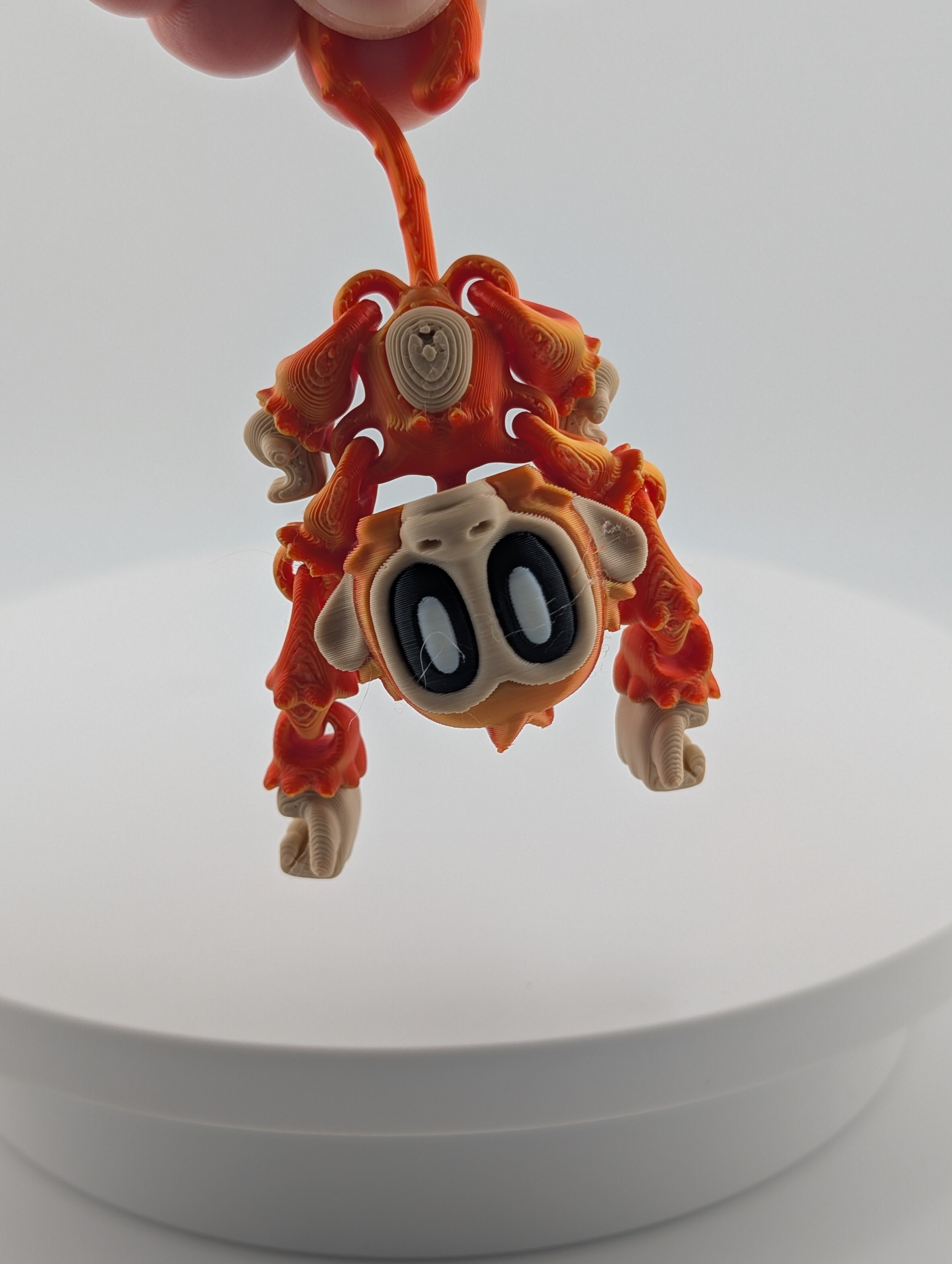 Articulated Monkey Toy – Hanging Fidget Keychain for Kids 3+