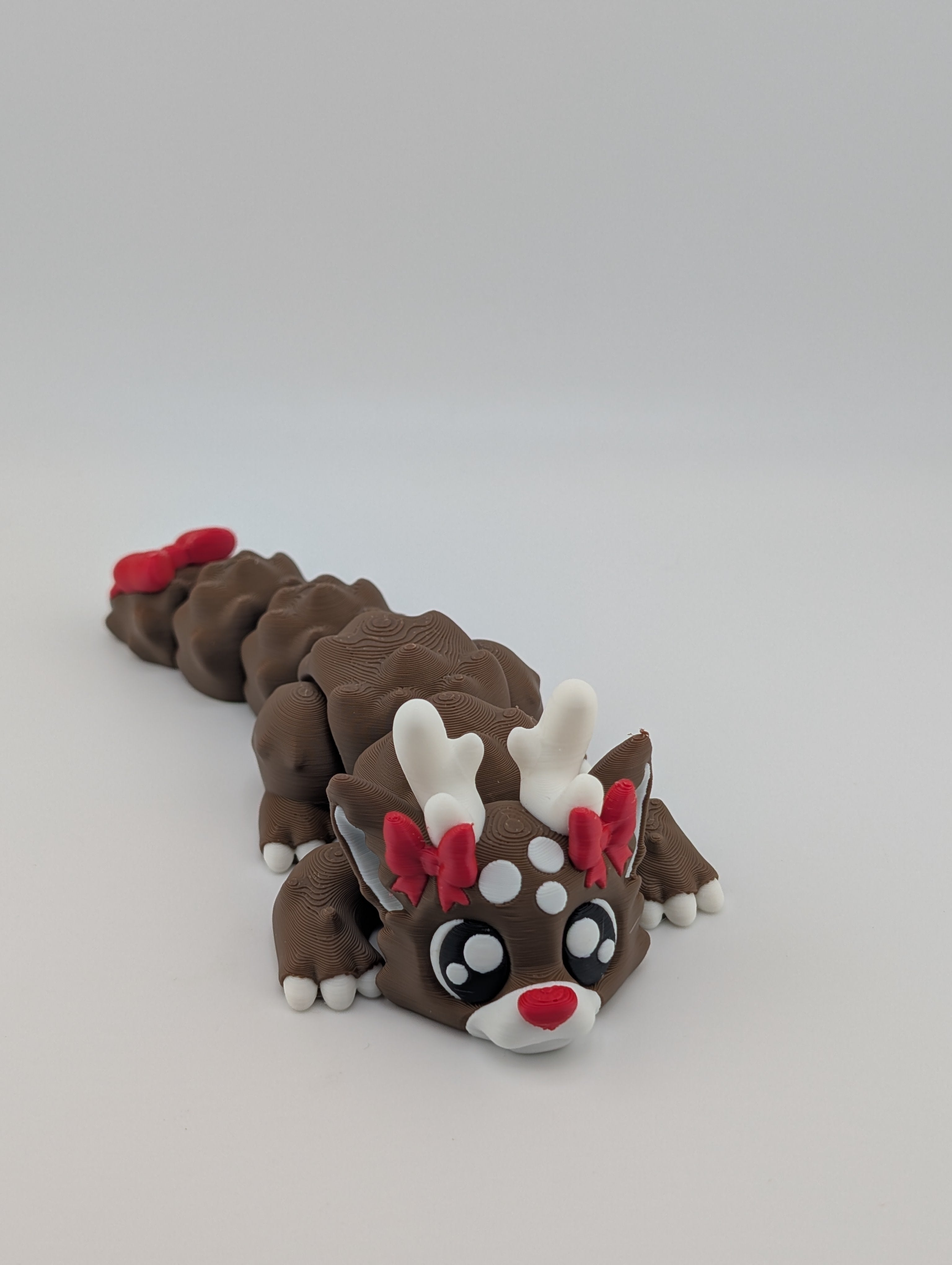 Whimsical Mini Reindeer Dragon – Articulated Fidget Toy for Kids & Adults