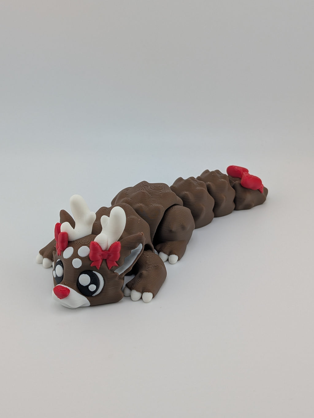 Whimsical Mini Reindeer Dragon – Articulated Fidget Toy for Kids & Adults