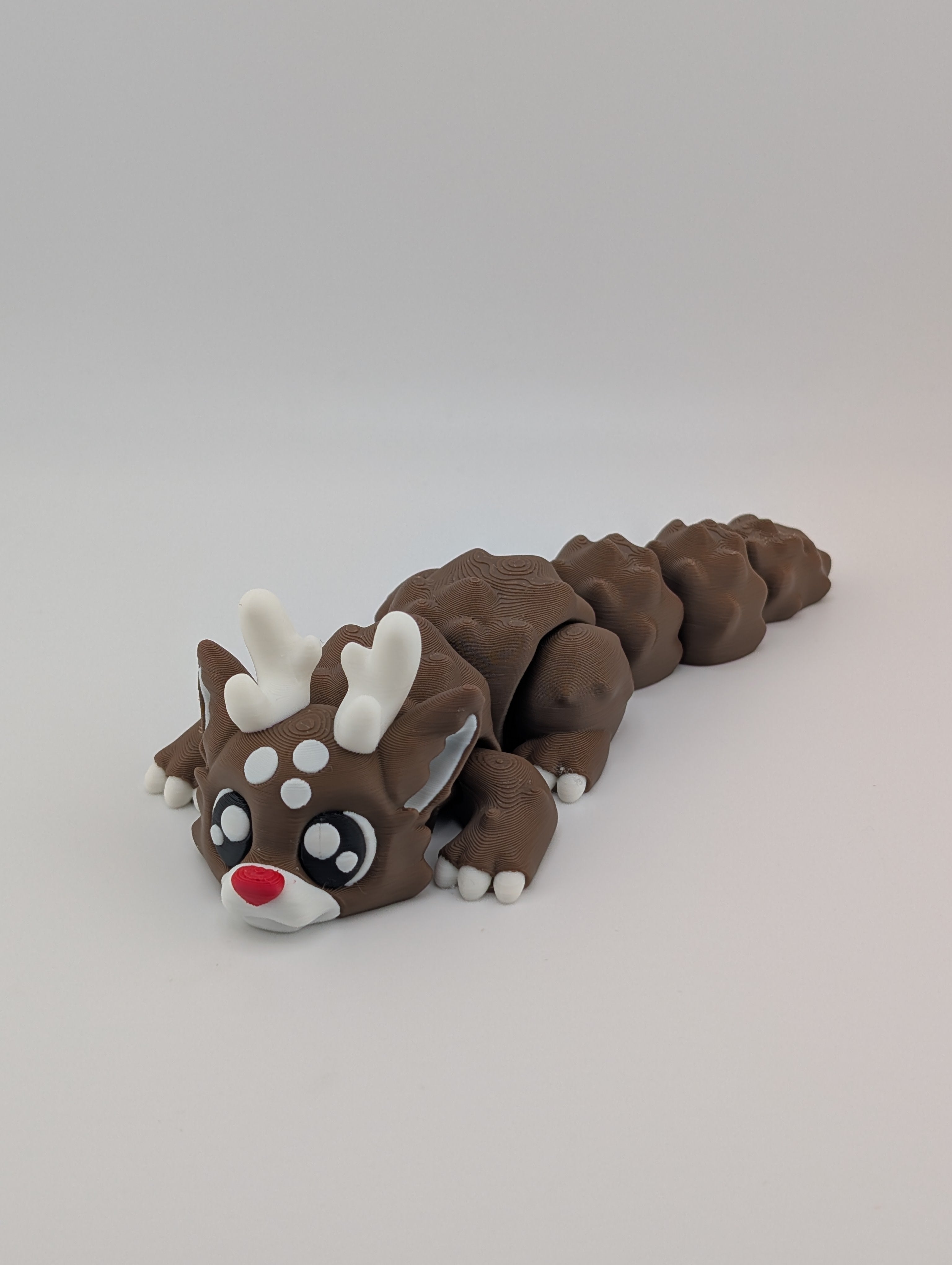 Whimsical Mini Reindeer Dragon – Articulated Fidget Toy for Kids & Adults