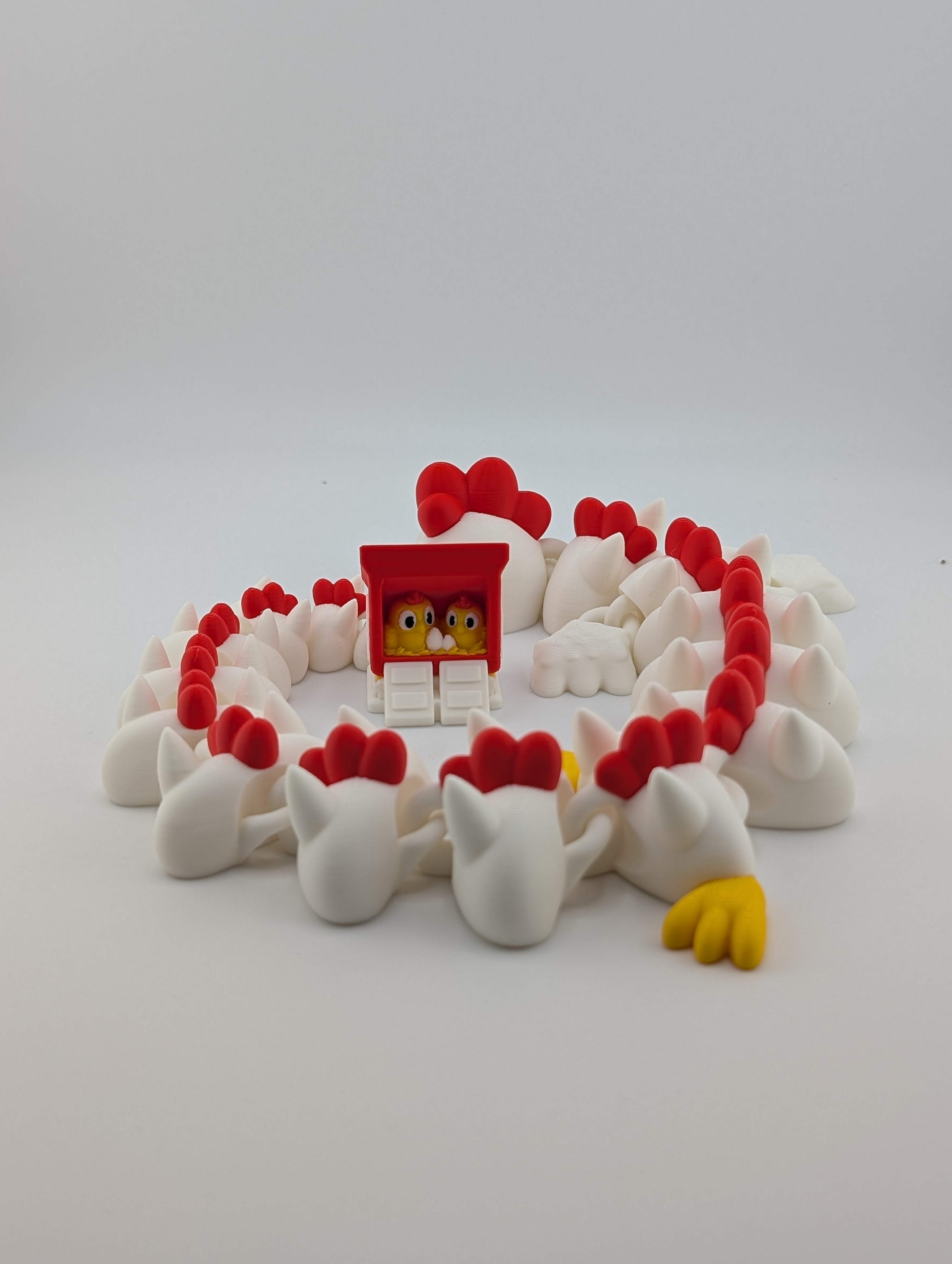 Chicken Dragon – Flexi Fidget Toy for Kids, Collectors & Neurodiverse Joy (17.75")