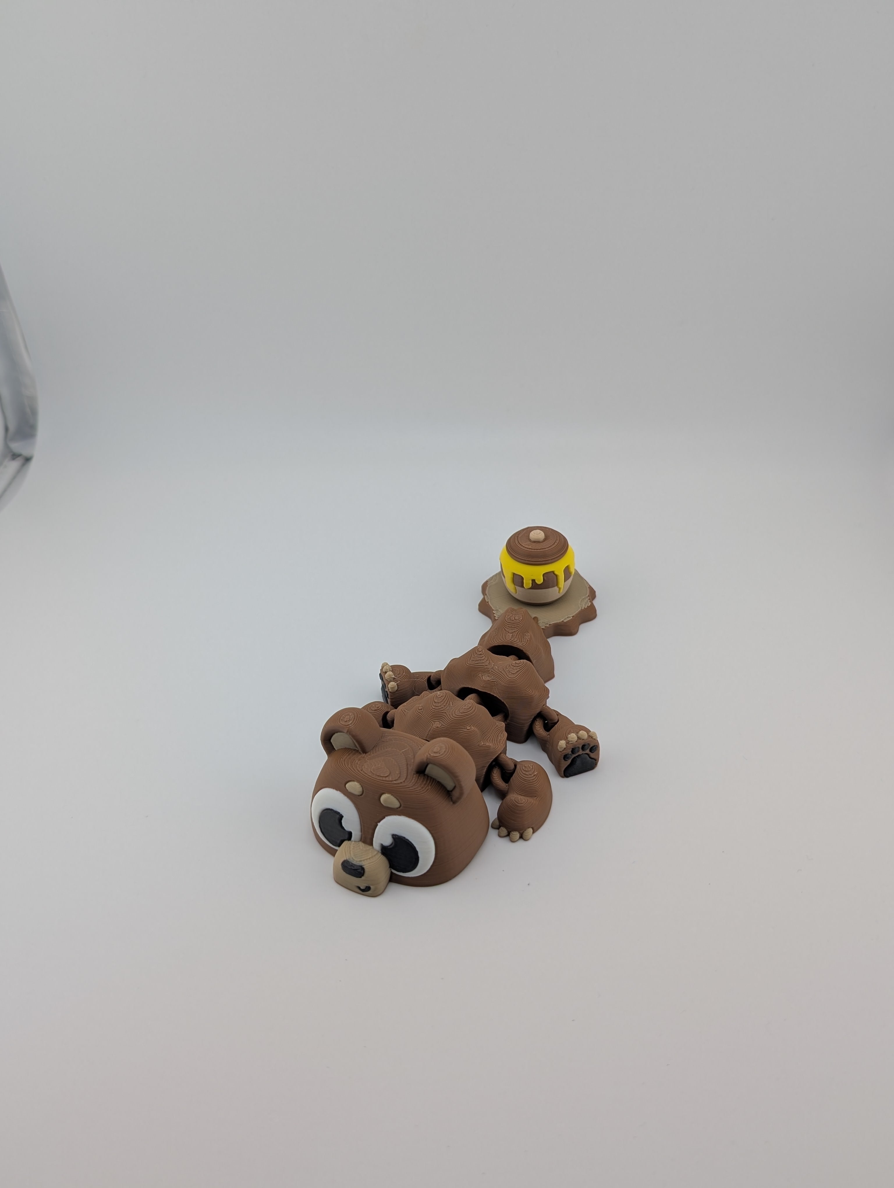 Bear-Inspired Mini Dragon – 5.88" PLA Toy