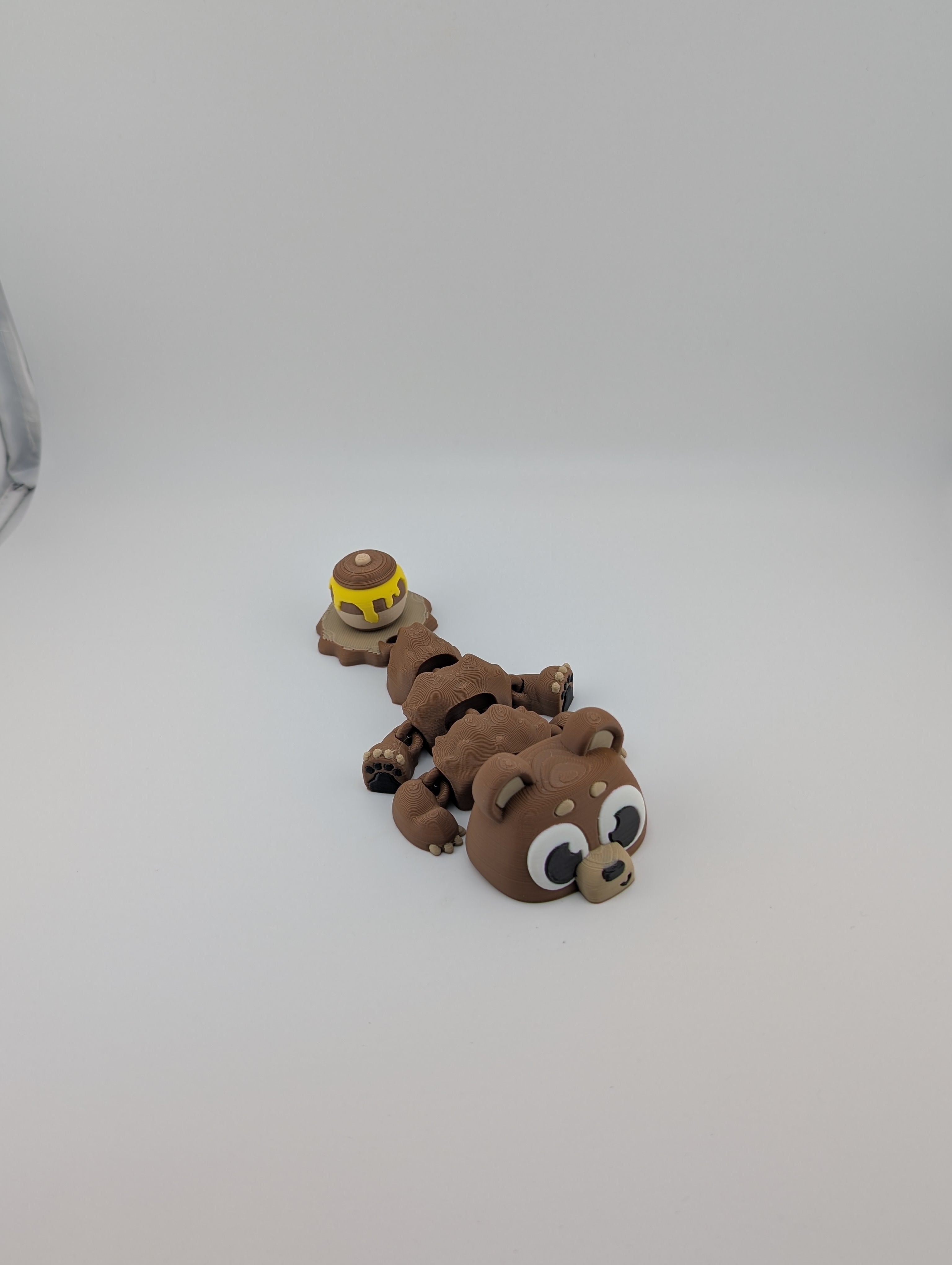 Bear-Inspired Mini Dragon – 5.88" PLA Toy