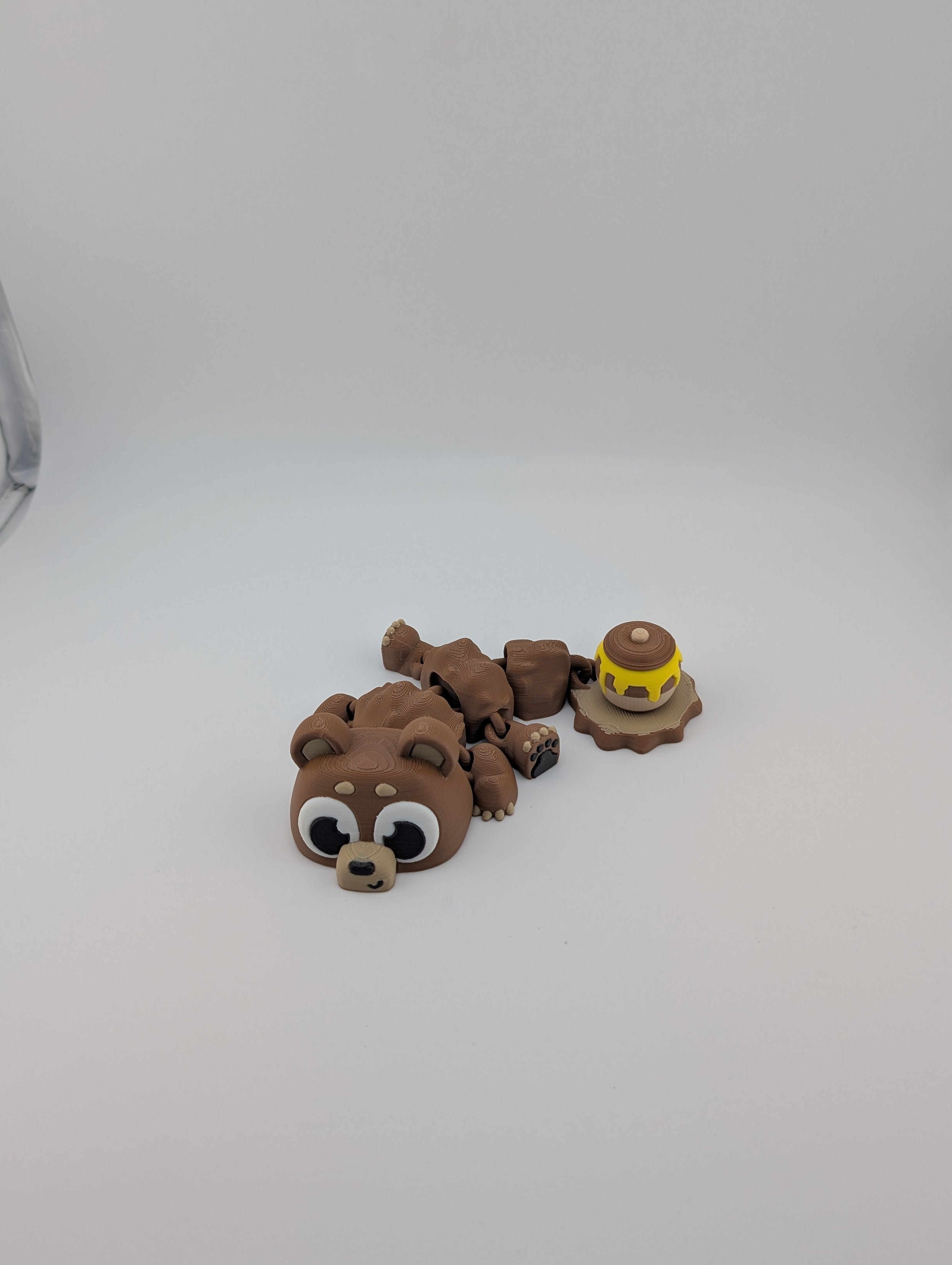 Bear-Inspired Mini Dragon – 5.88" PLA Toy