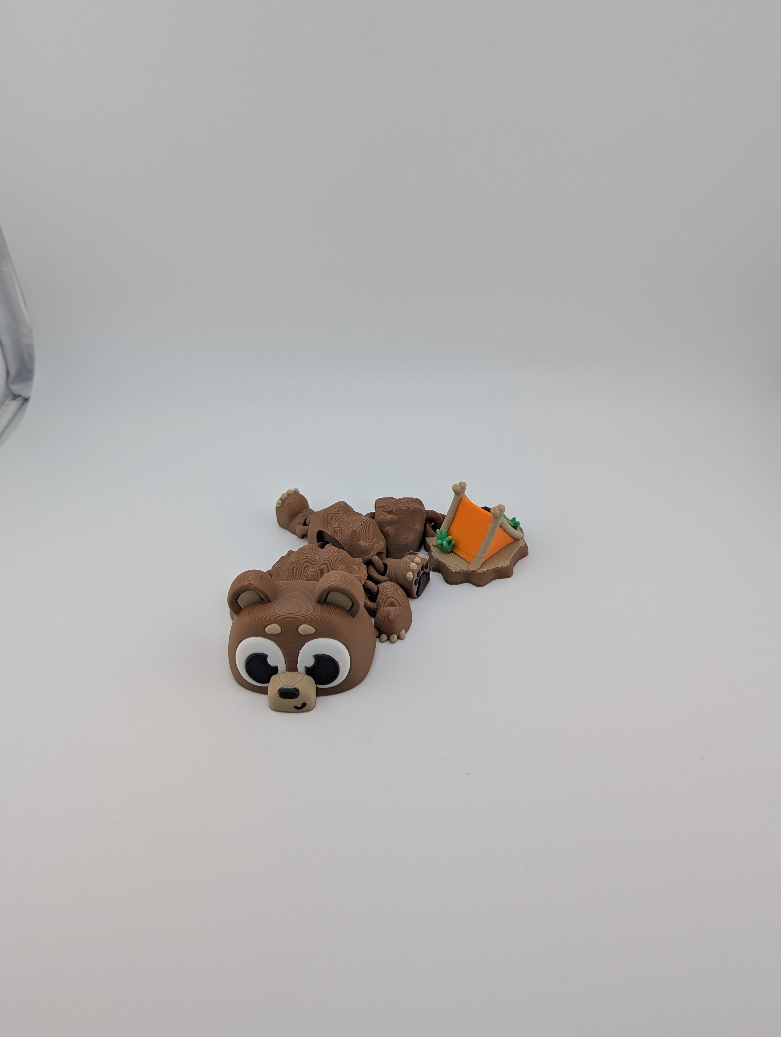 Bear-Inspired Mini Dragon – 5.88" PLA Toy