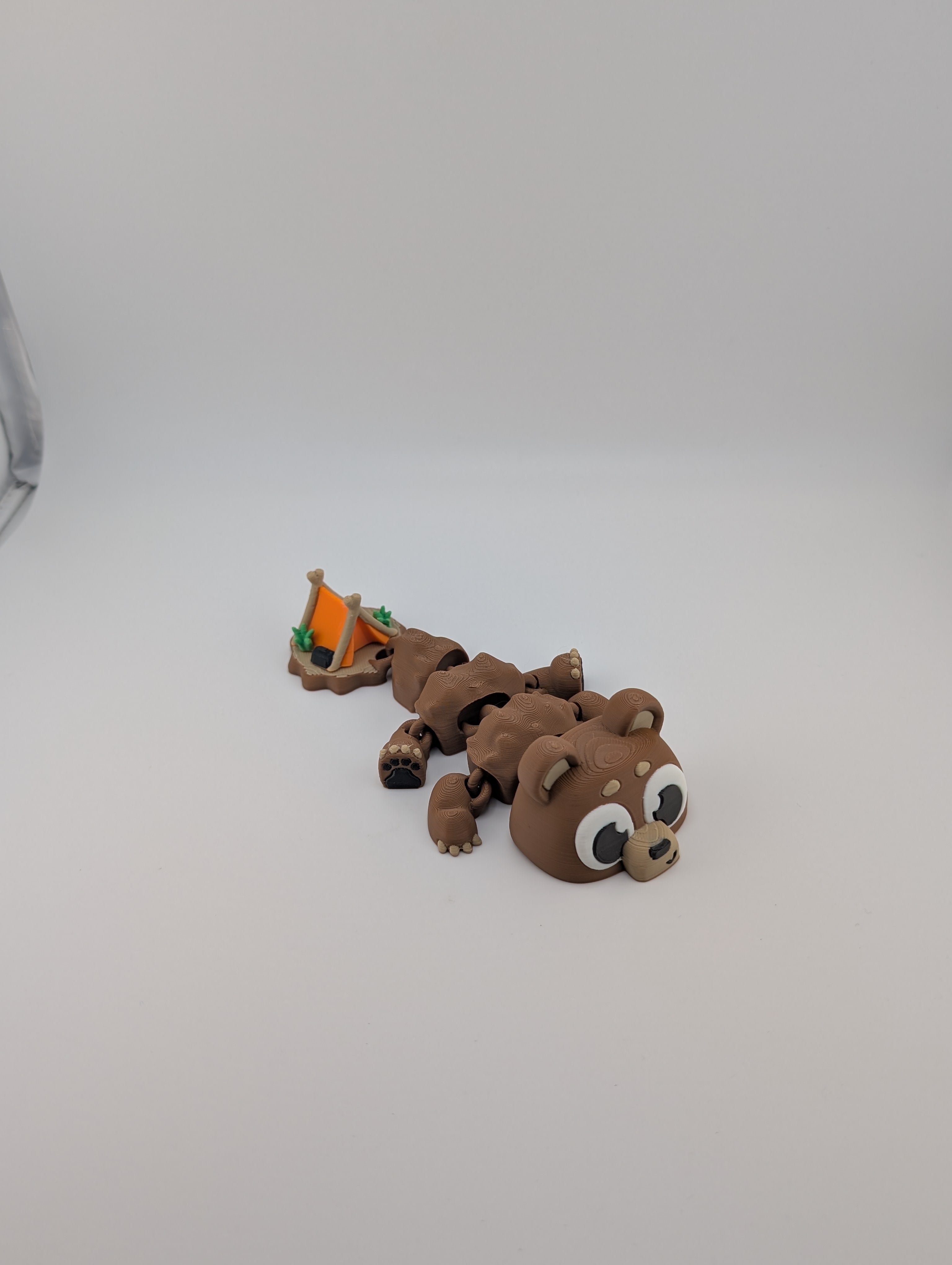 Bear-Inspired Mini Dragon – 5.88" PLA Toy