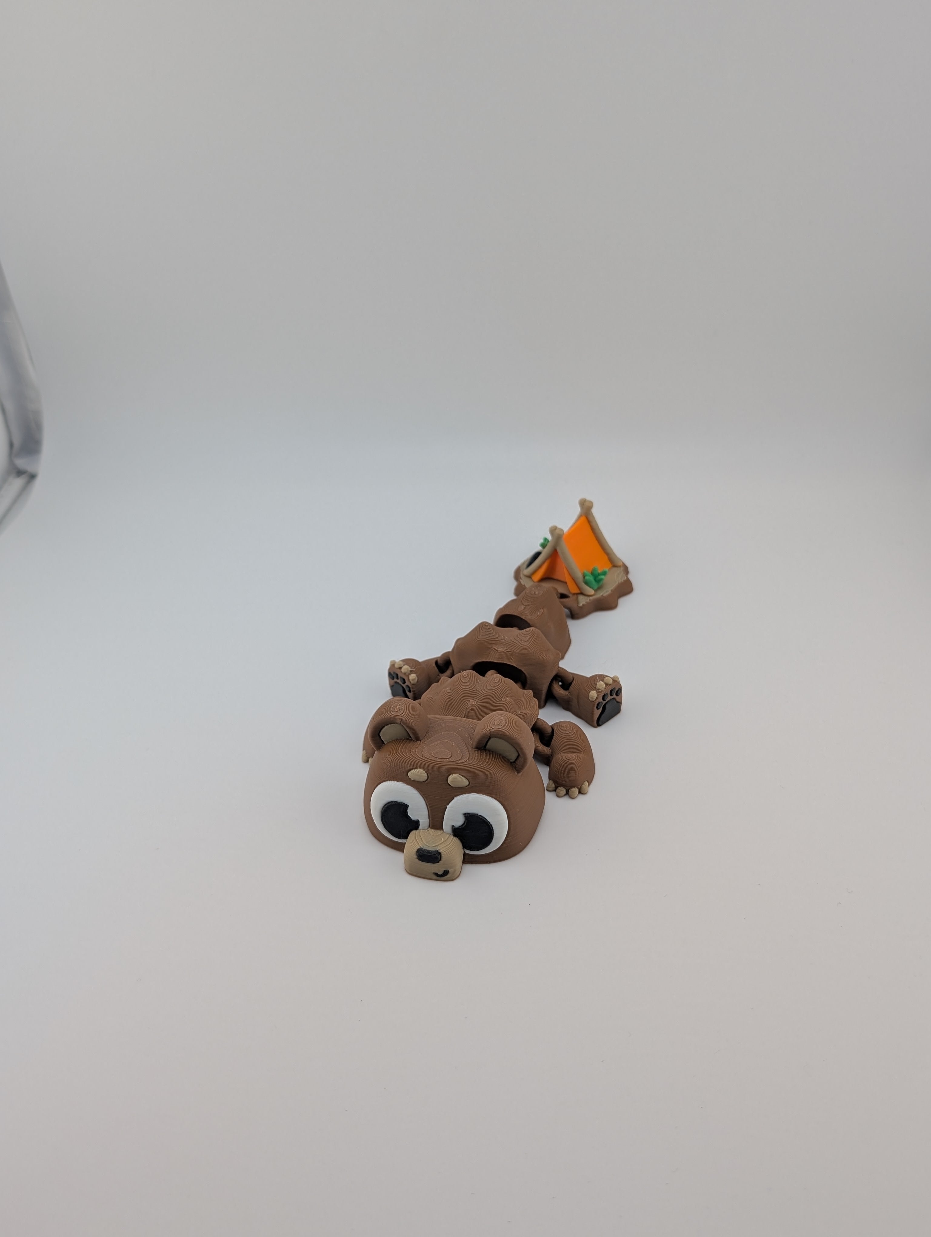 Bear-Inspired Mini Dragon – 5.88" PLA Toy