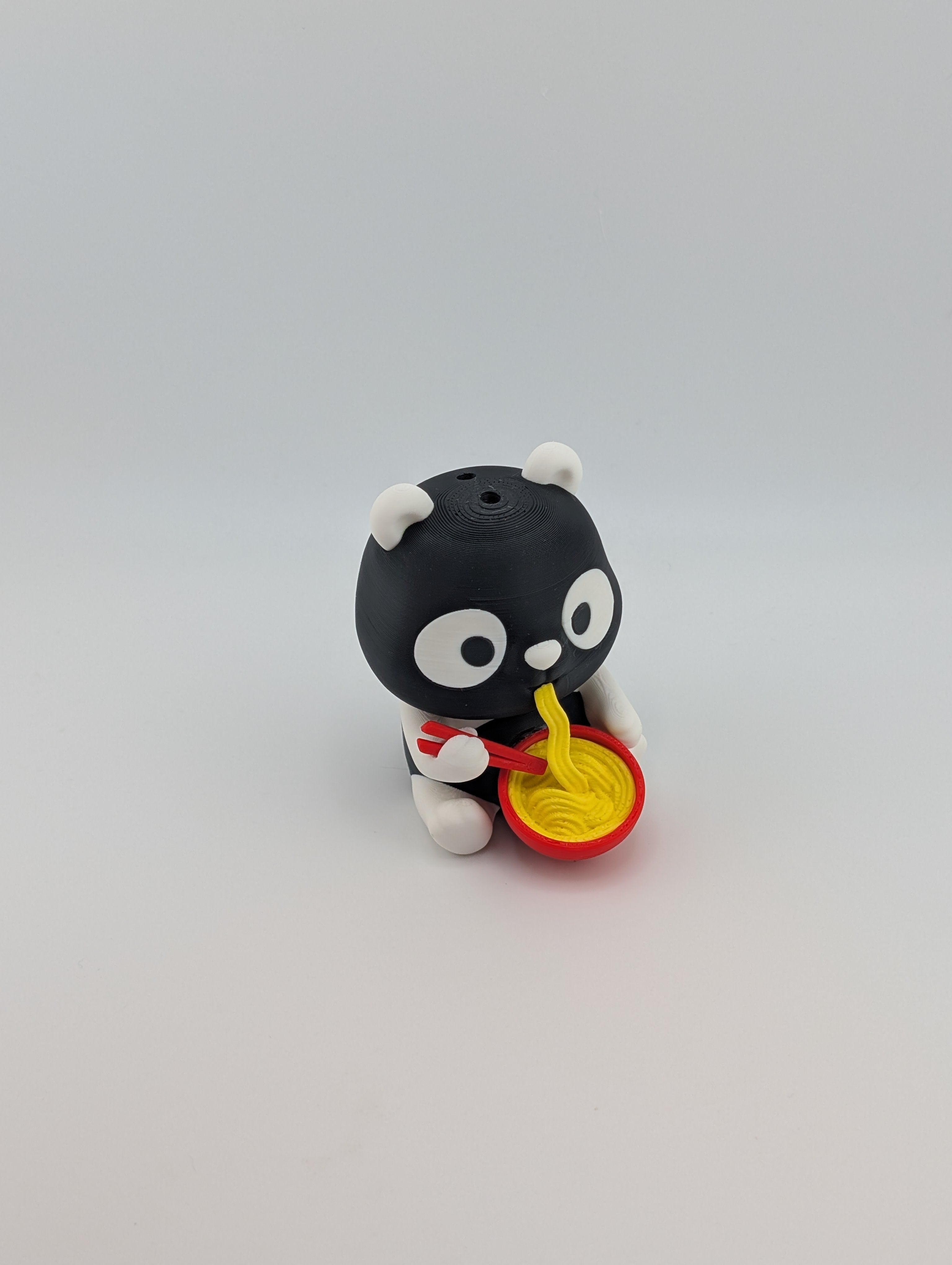Panda Ramen Keychain – Slurp-Sized Cuteness!