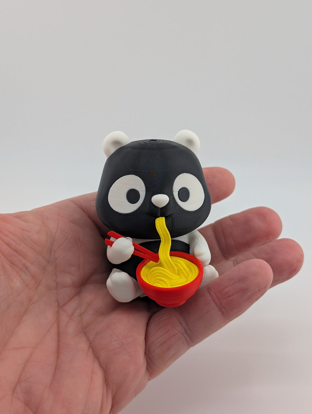 Panda Ramen Keychain – Slurp-Sized Cuteness!