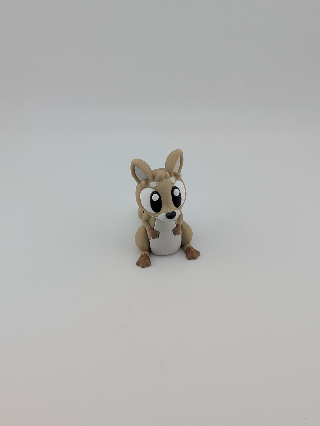 Mini Flexi Kangaroo Keychain – Adorable Articulated Charm with Joey