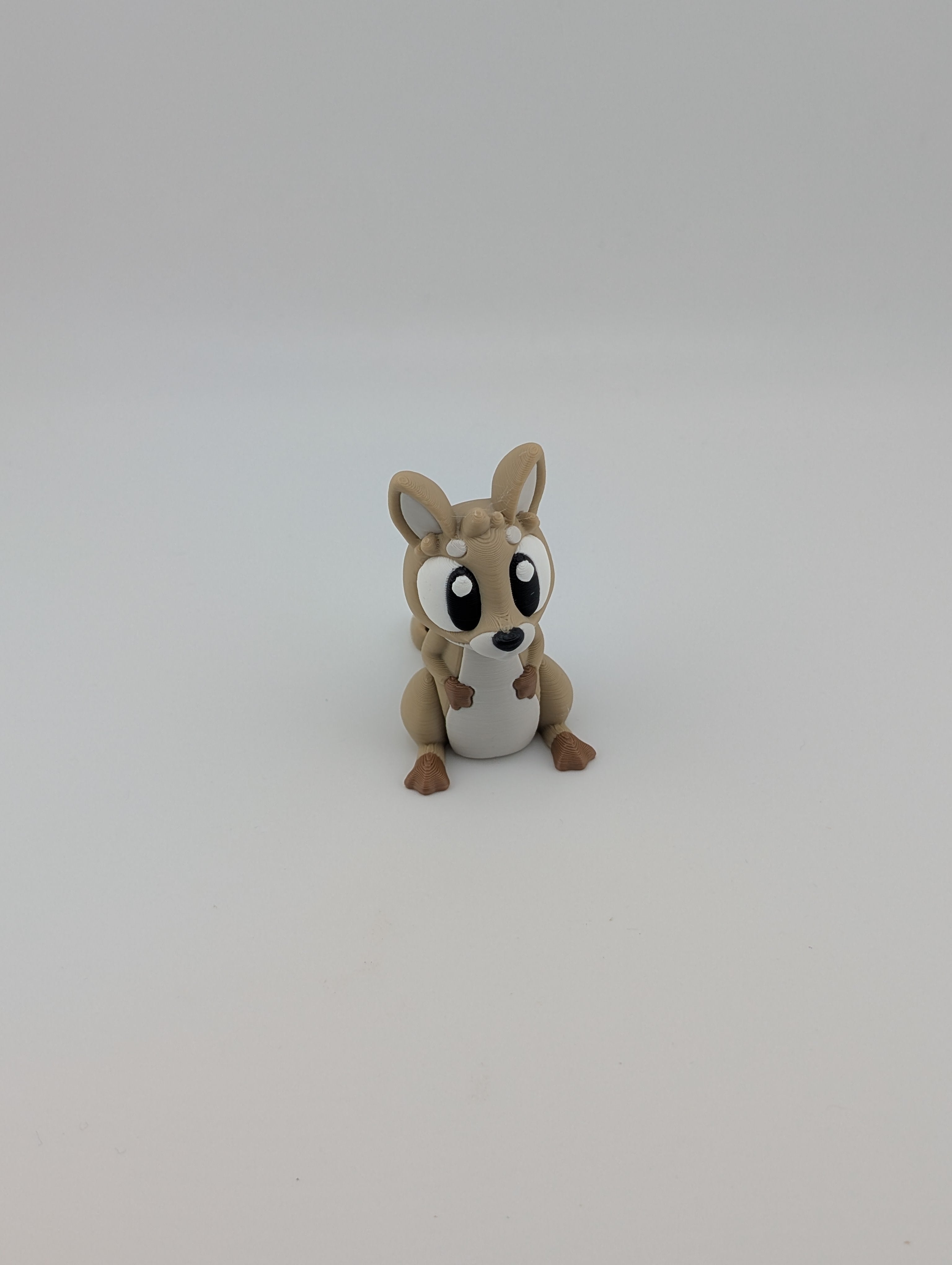 Mini Flexi Kangaroo Keychain – Adorable Articulated Charm with Joey