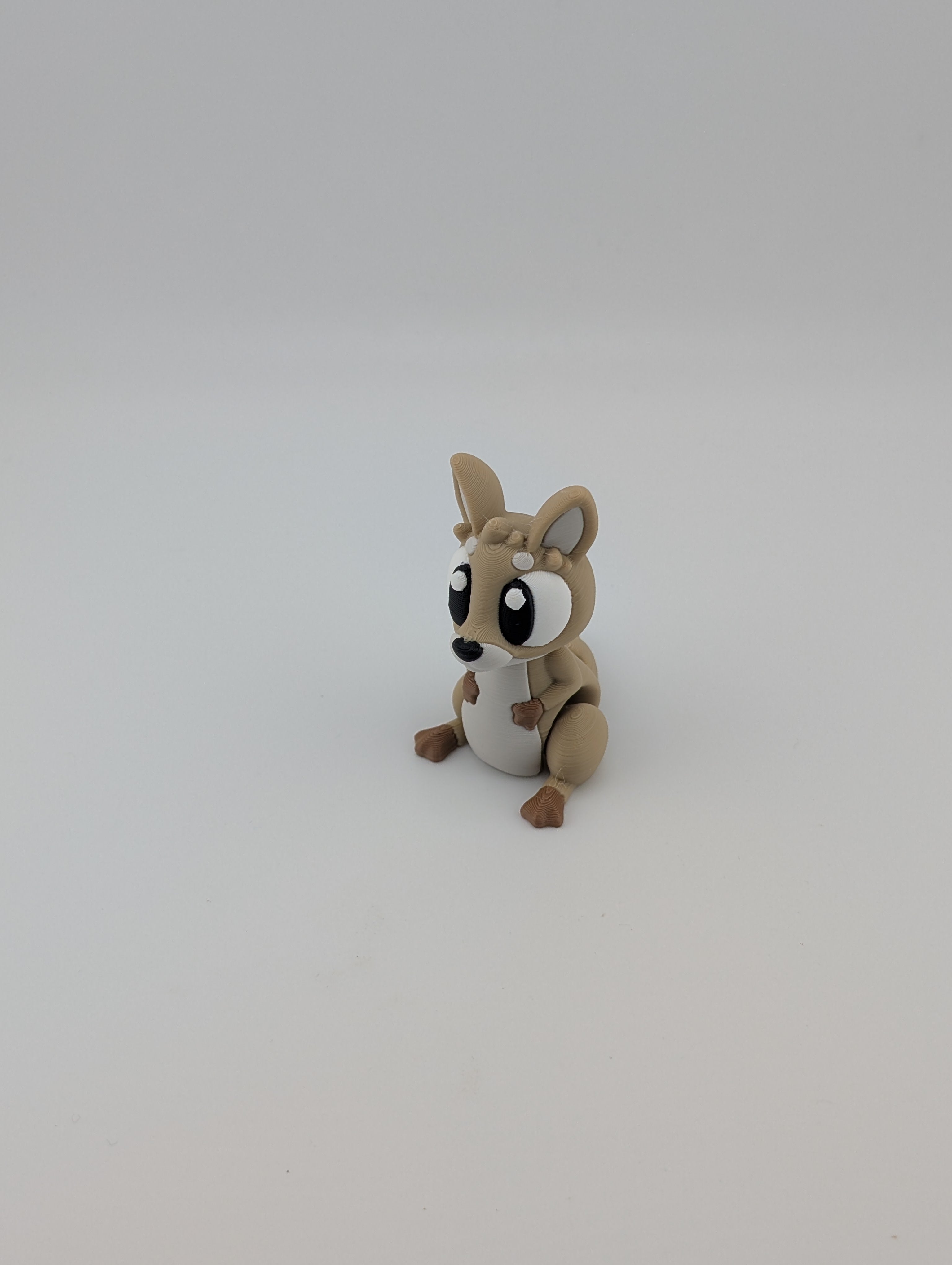 Mini Flexi Kangaroo Keychain – Adorable Articulated Charm with Joey